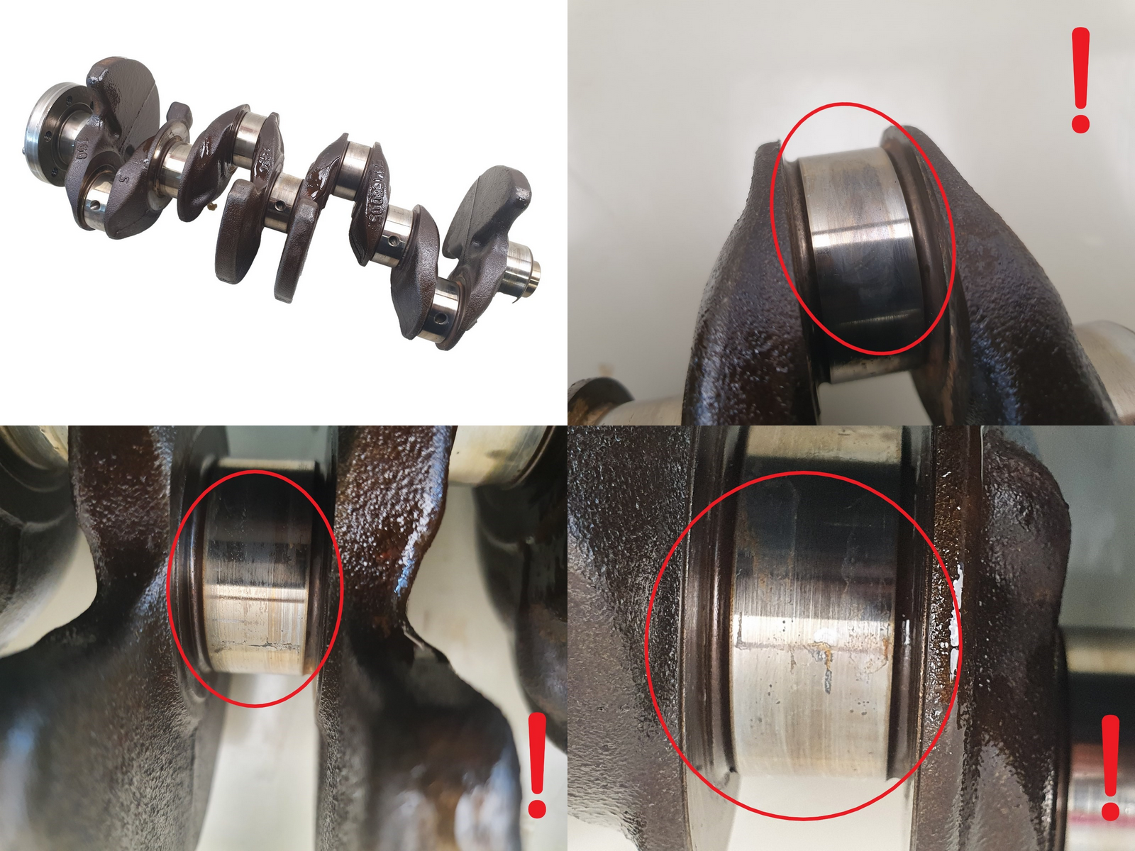 Kurbelwelle 0501L4 9802962980 53465005 1.6 VTI Citroen Peugeot main product photo