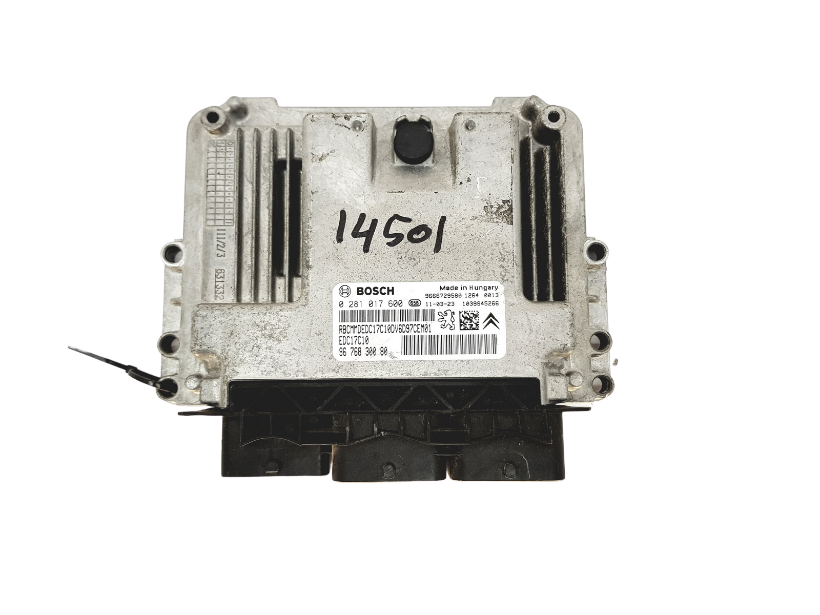 Steuergerät 9676830080 0281017600 9666729580 PSA Bosch 28544 main product photo