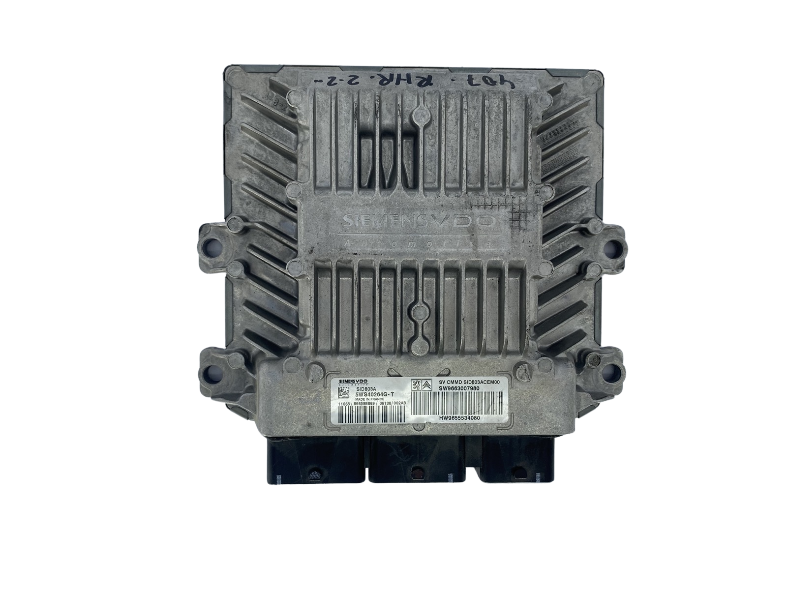 Steuergerät 5WS40264G-T 9663007980 9655534080 PSA Siemens main product photo