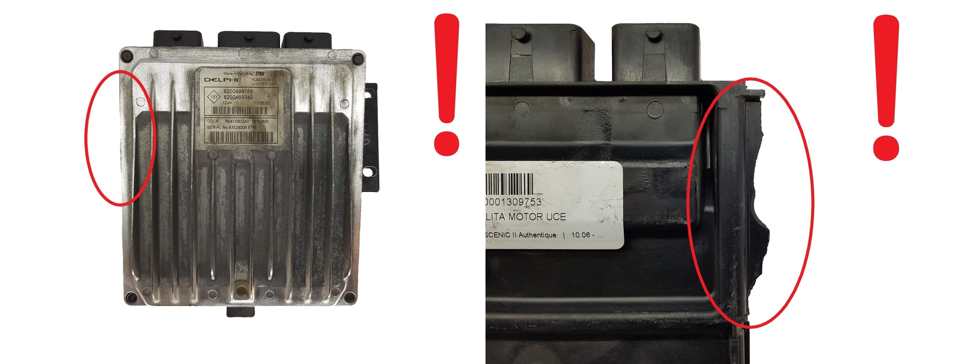Steuergerät 8200498188 8200469340 R0410B024D Renault Delphi 3511 main product photo