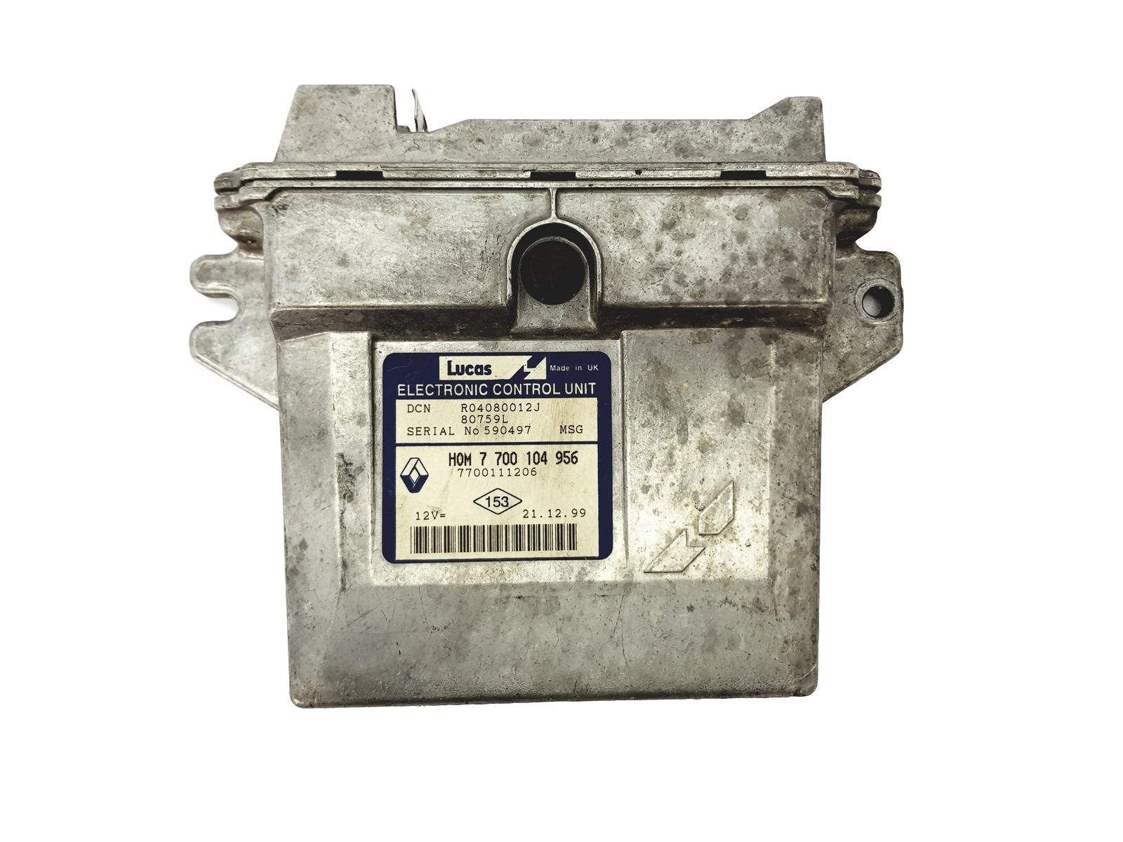 Steuergerät 7700104956 7700111206 R04080012J Renault Lucas 13496 main product photo