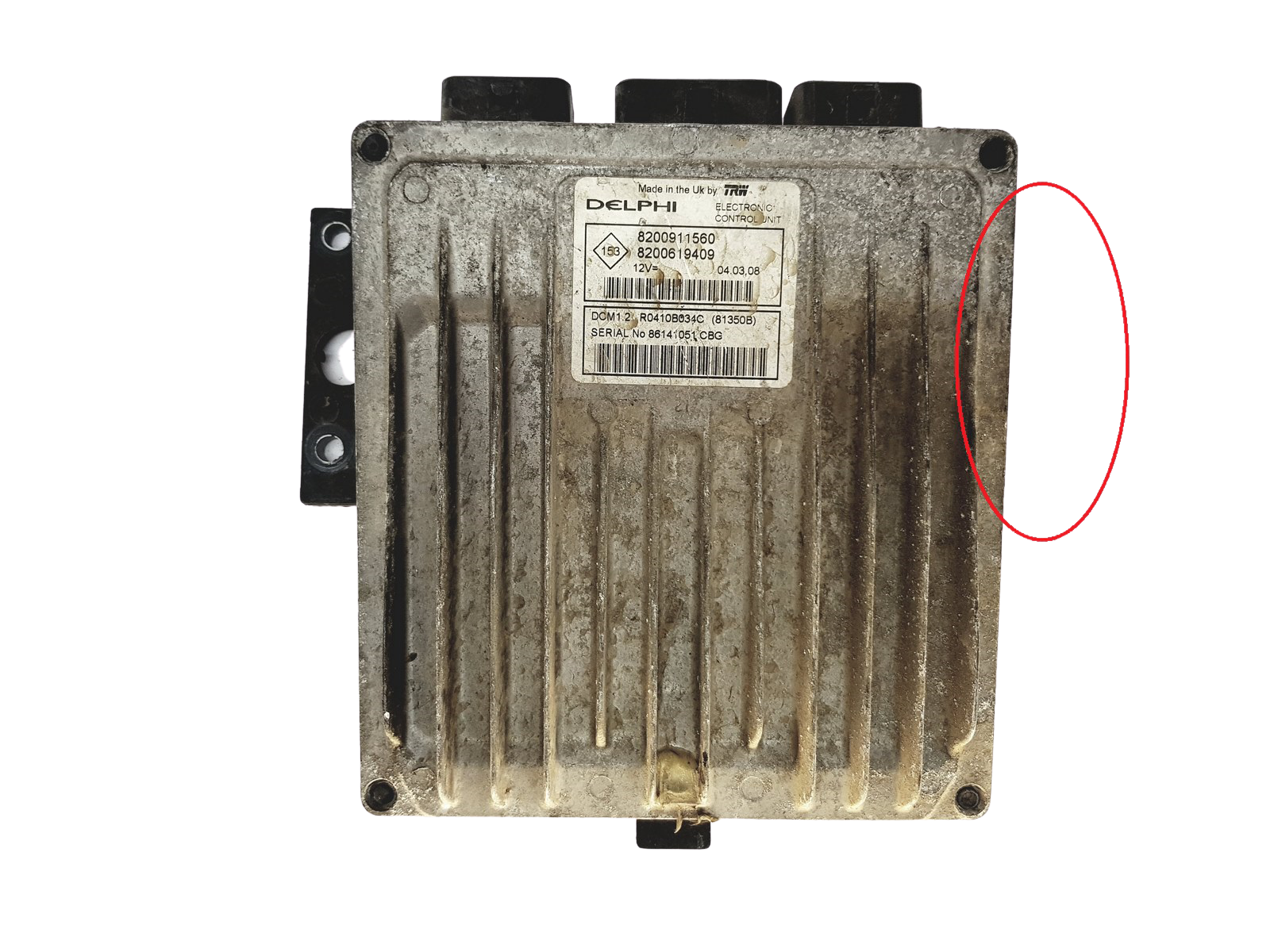 Steuergerät 8200911560 8200619409 R0410B034C Renault Delphi 30167 main product photo