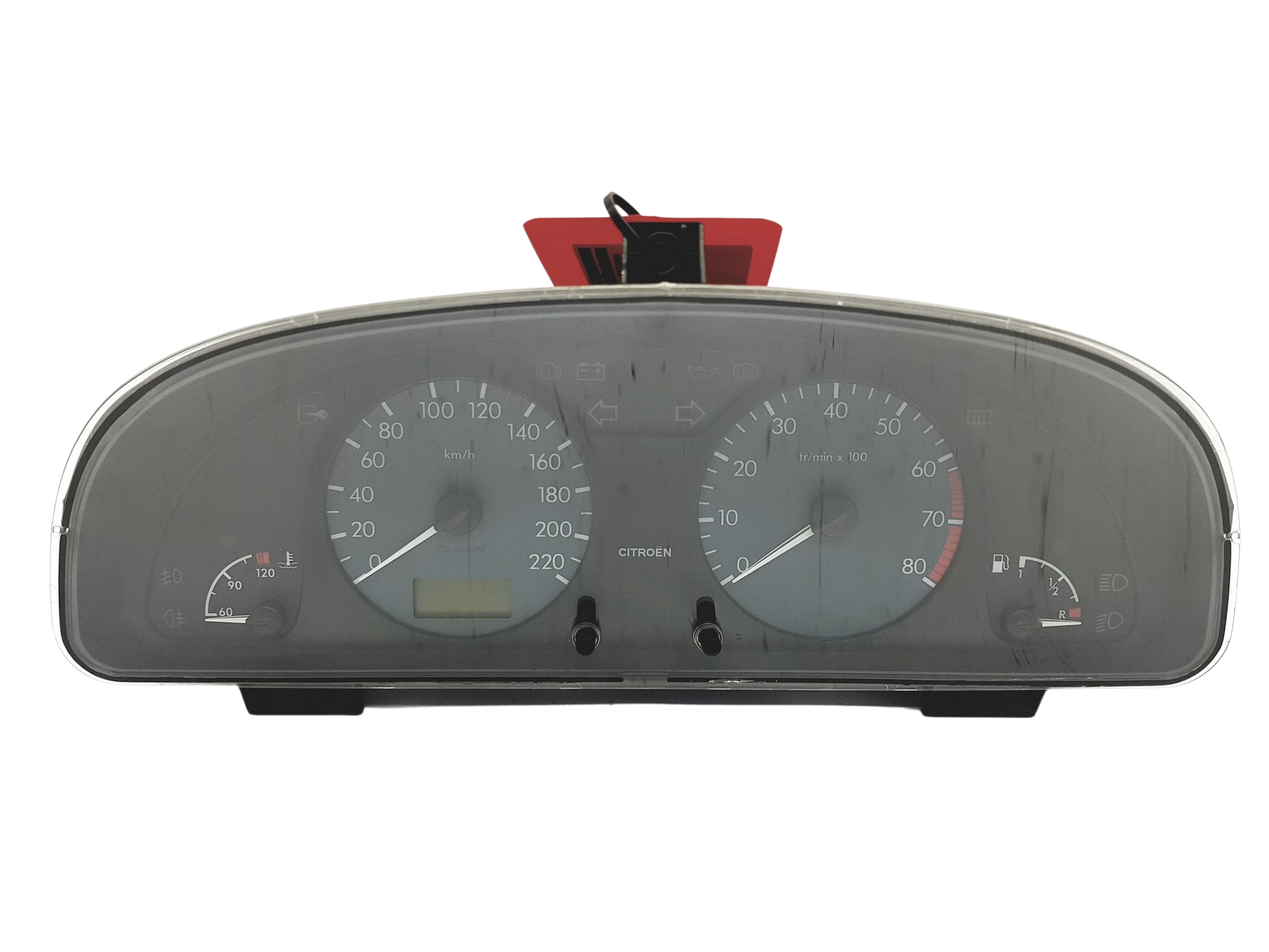 Tacho Kombiinstrument Citroen Xsara 9639708780 B01 49083 main product photo