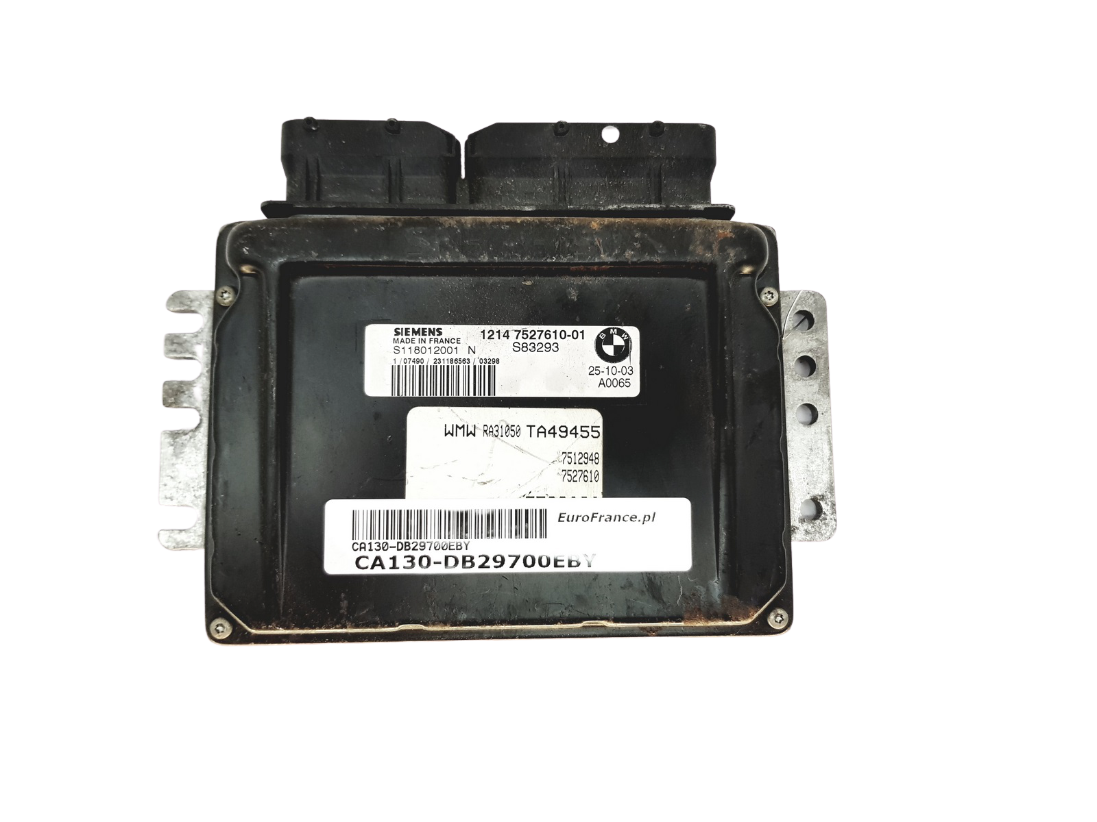 Steuergerät Mini 1214 7527610-01 S118012001N Siemens 29700 main product photo