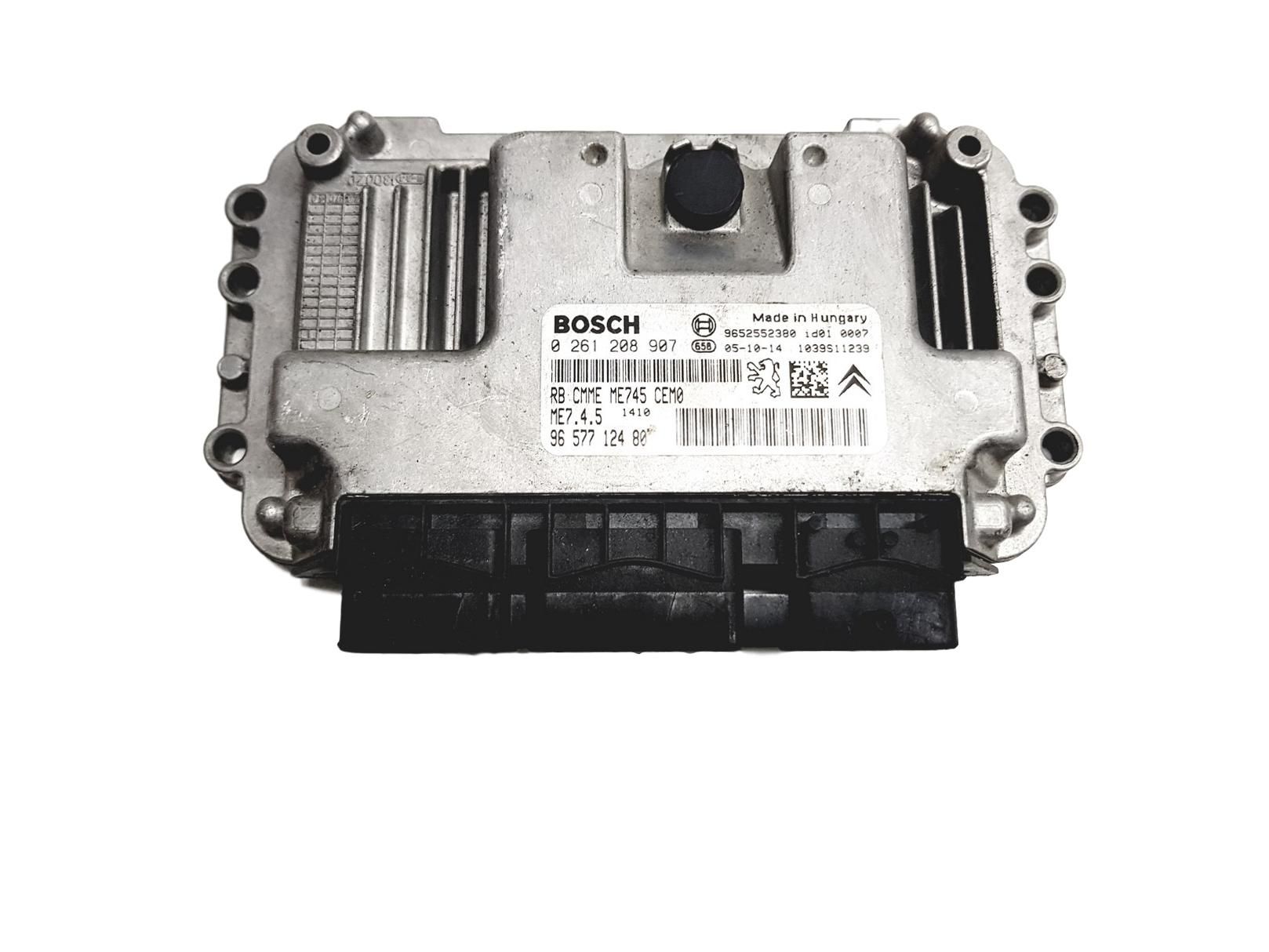 Steuergerät 0261208907 9657712480 9652552380 PSA Bosch 1039S11239 main product photo