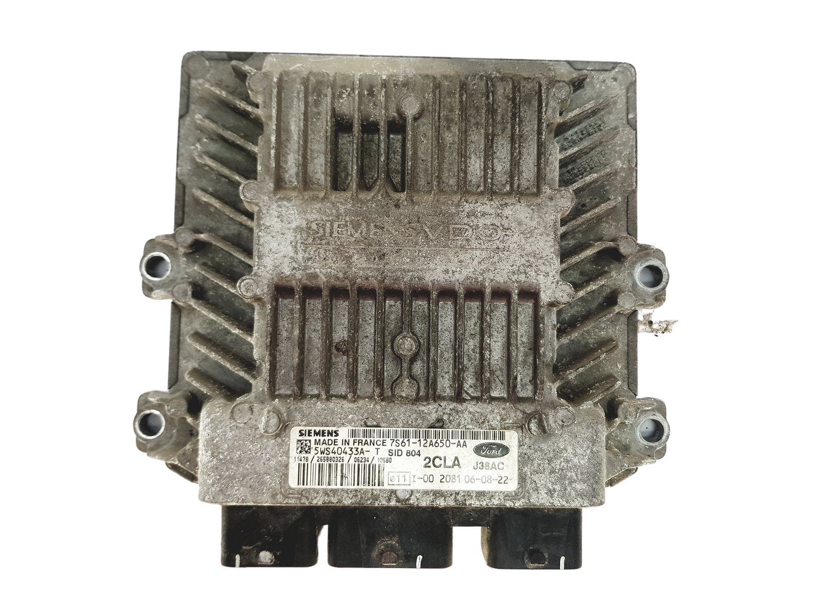 Steuergerät 7S61-12A650-AA 5WS40433A-T SID 804 Ford Siemens 27153 main product photo