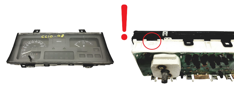 Tacho Kombiinstrument Renault Clio 1 R53V187 48299 main product photo