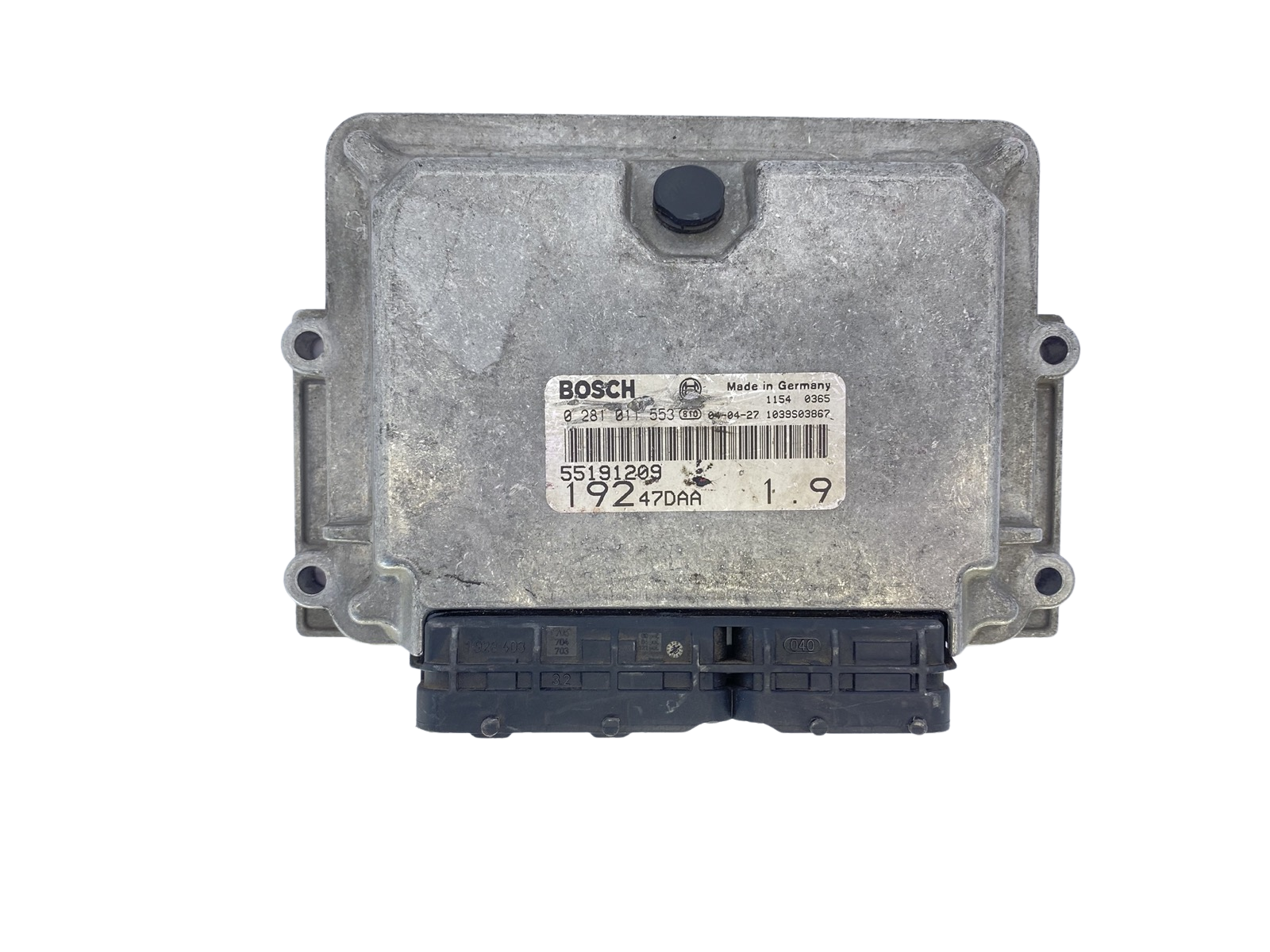 Steuergerät 55191209 0281011553 192 47DAA Fiat Bosch 53890 main product photo