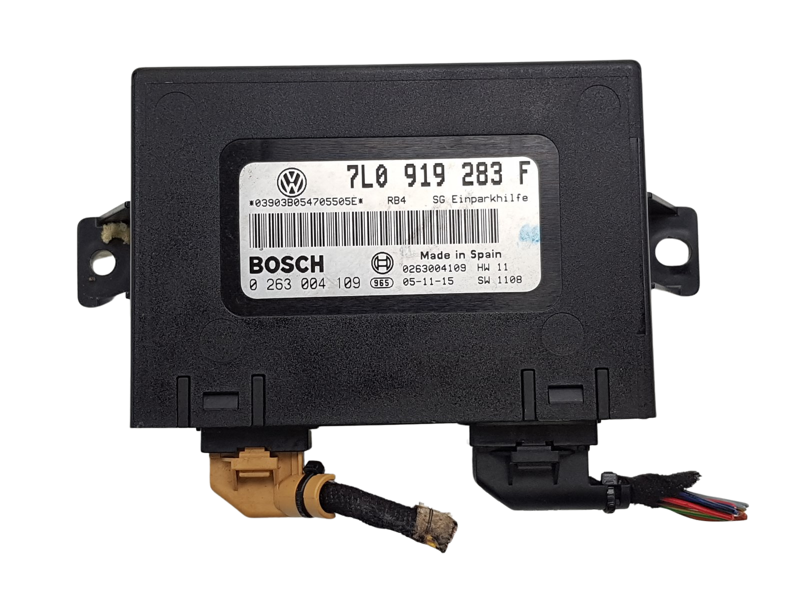 Steuergerät PDC Porsche VW 7L0919283F 0263004109 main product photo