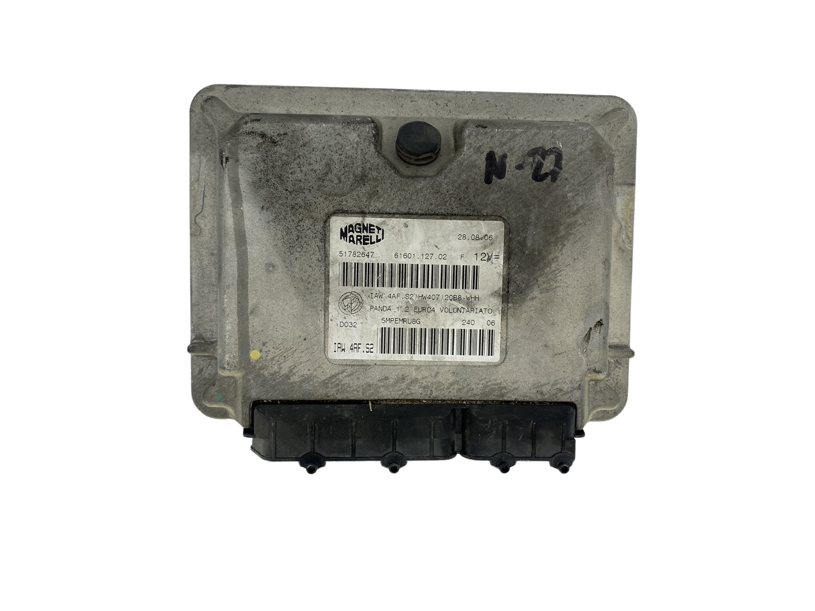 Steuergerät IAW 4AF.S2 51782647 61601.127.02 Fiat Magneti Marelli 51655 main product photo