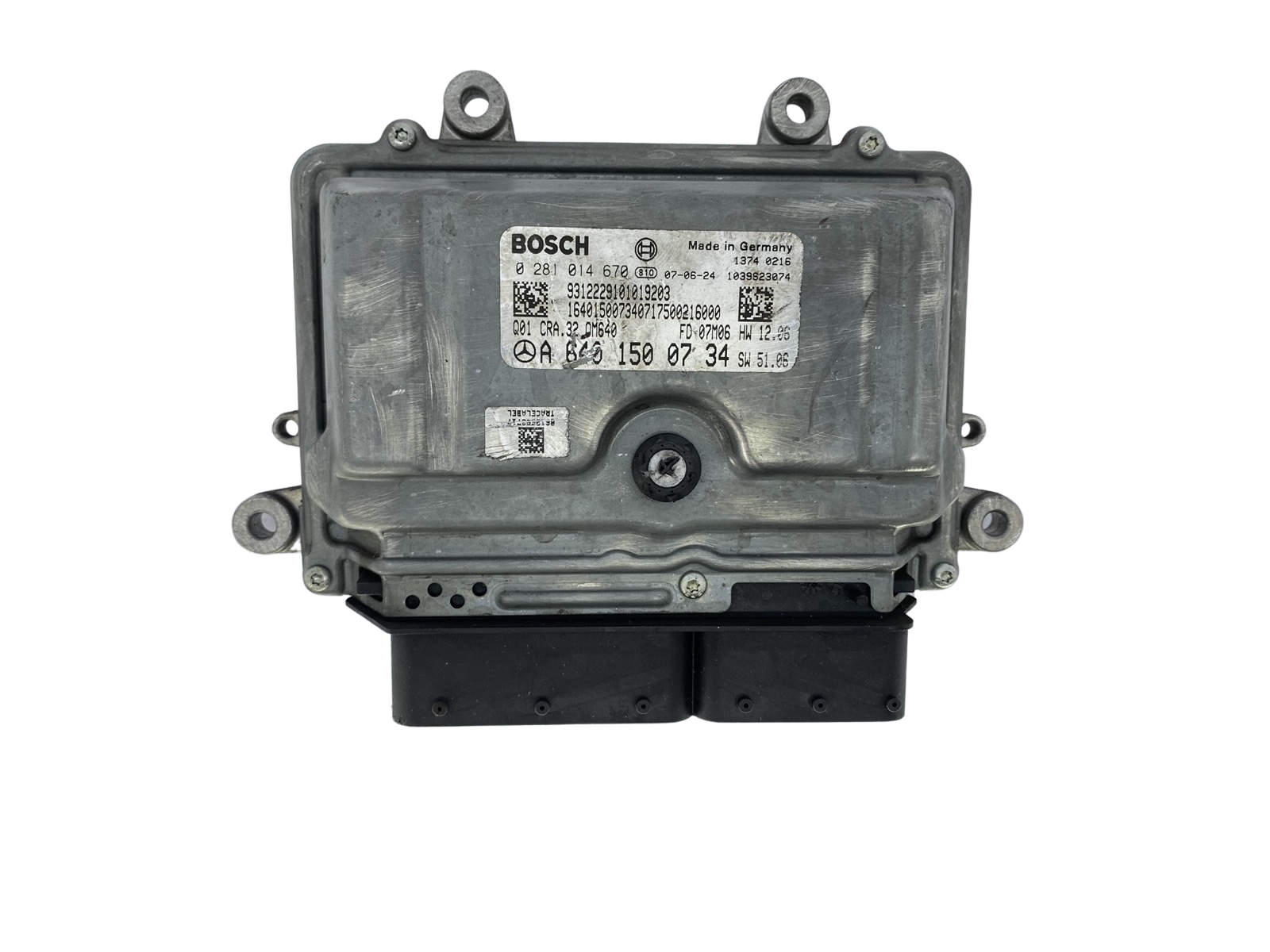 Steuergerät A6401500734 0281014670 Mercedes Bosch 49766 main product photo