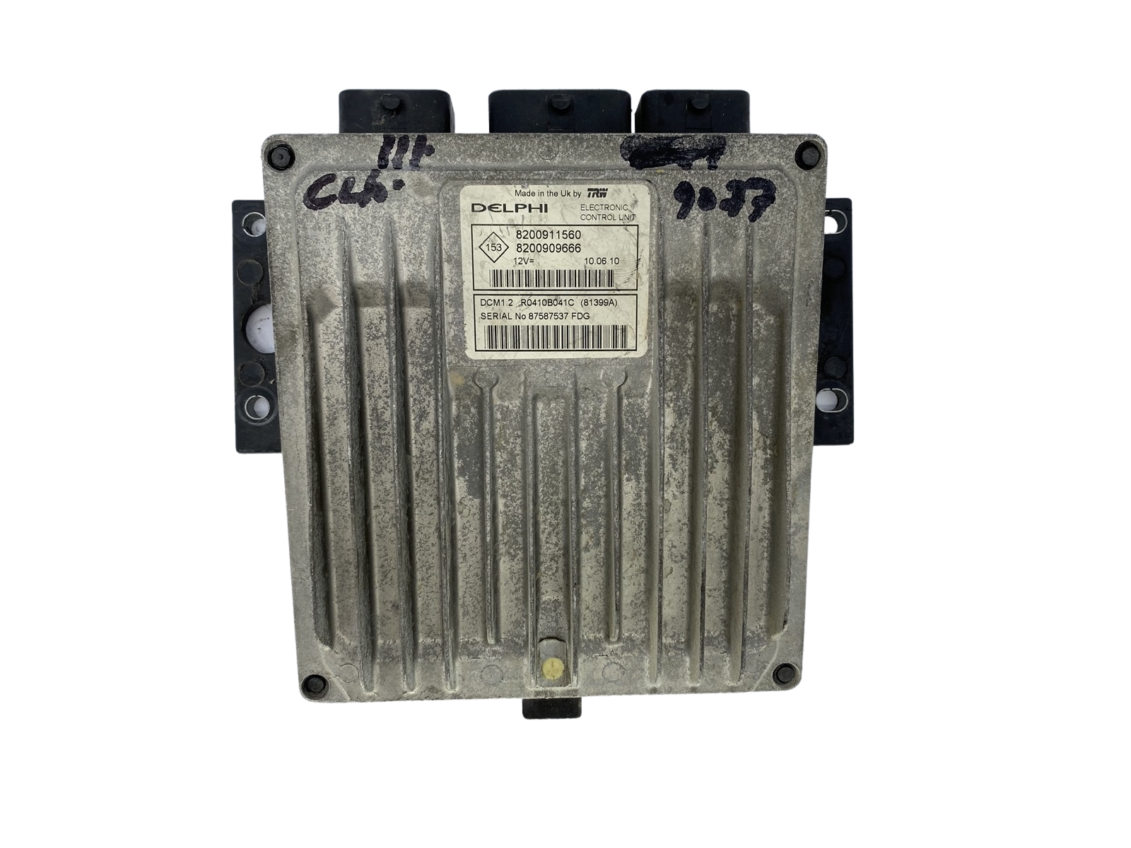 Steuergerät Renault 8200911560 8200909666 R0410B041C Delphi 52361 main product photo