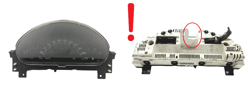 Tacho Kombiinstrument Mercedes A W168 A1685404011 56410 main product photo