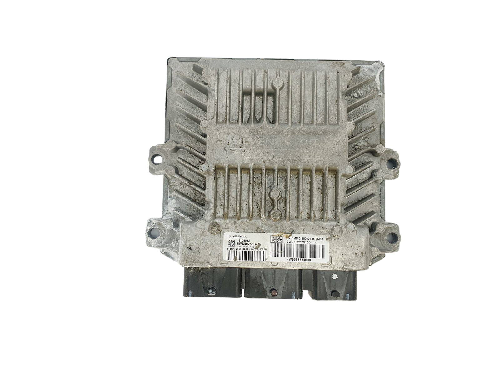 Steuergerät 5WS40258G-T 9662273180 9655534080 PSA Siemens main product photo