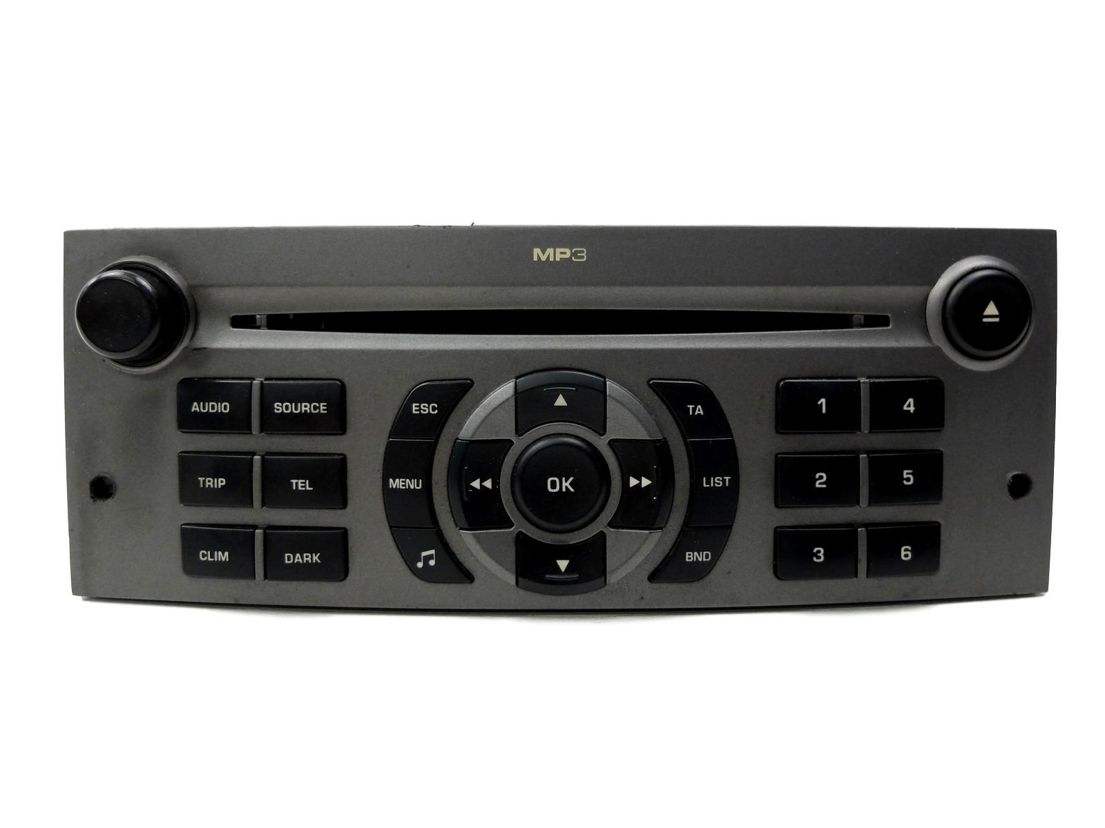 Cd-Radio Mit Mp3 Peugeot 407 9660647677 7645113393 Blaupunkt main product photo