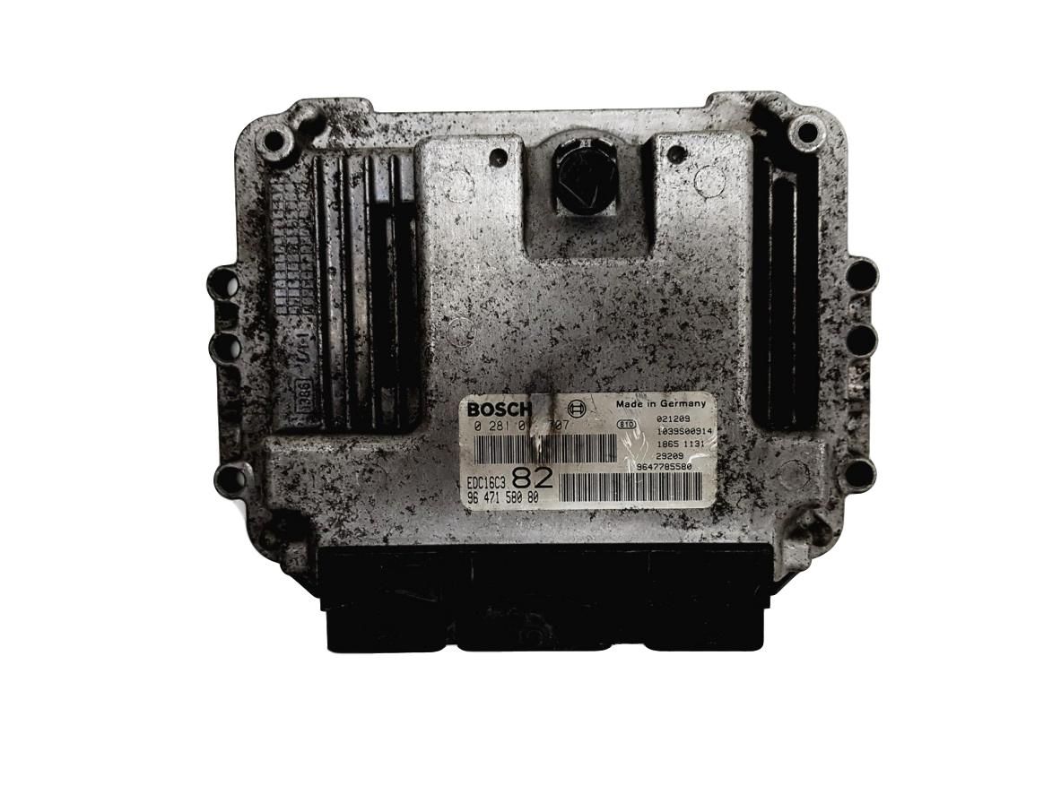 Steuergerät 0281010707 9647158080 9647785580 PSA Bosch 9111 main product photo