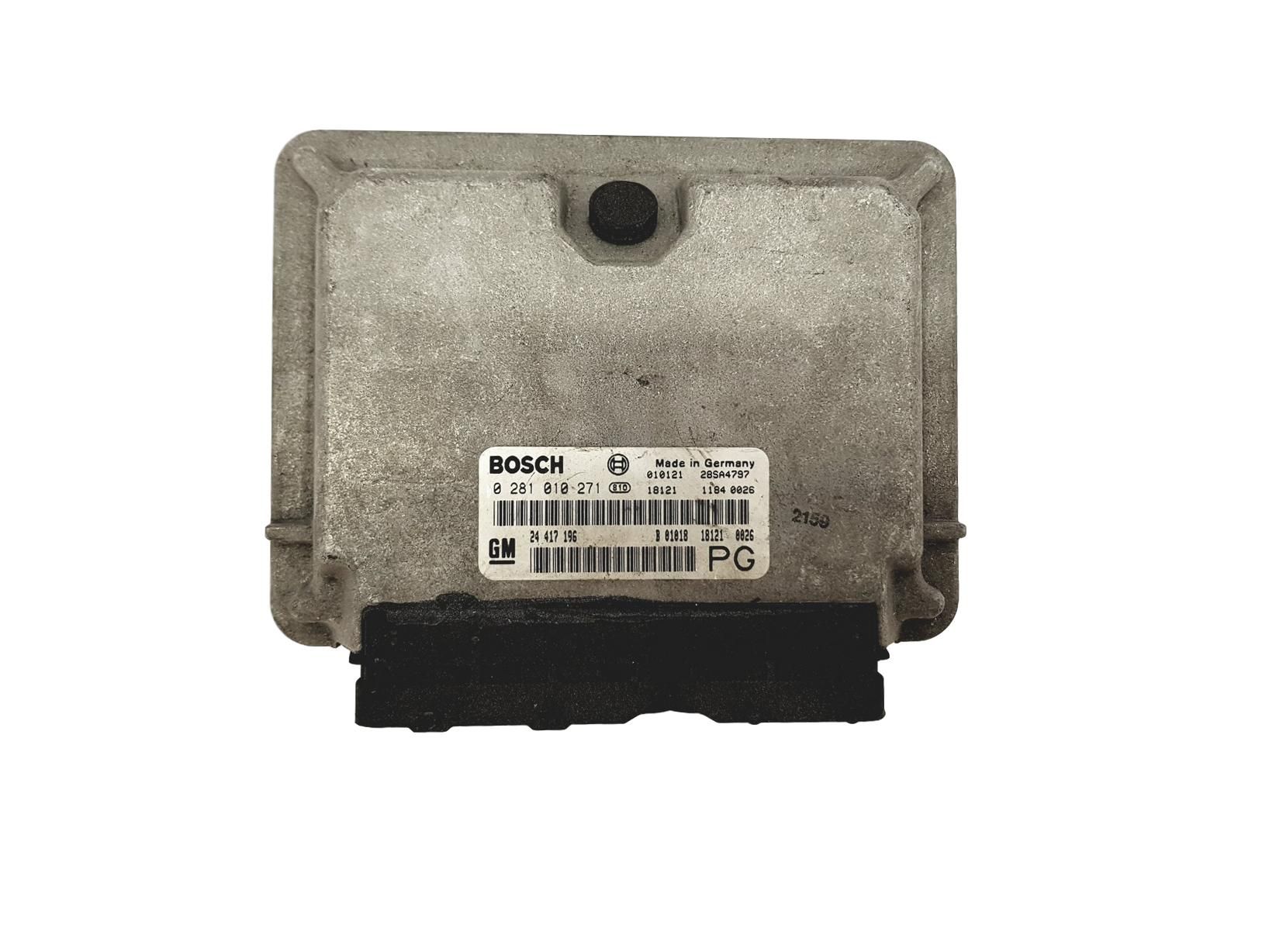 Steuergerät 0281010271 24417196 PG Opel Bosch 13201 main product photo