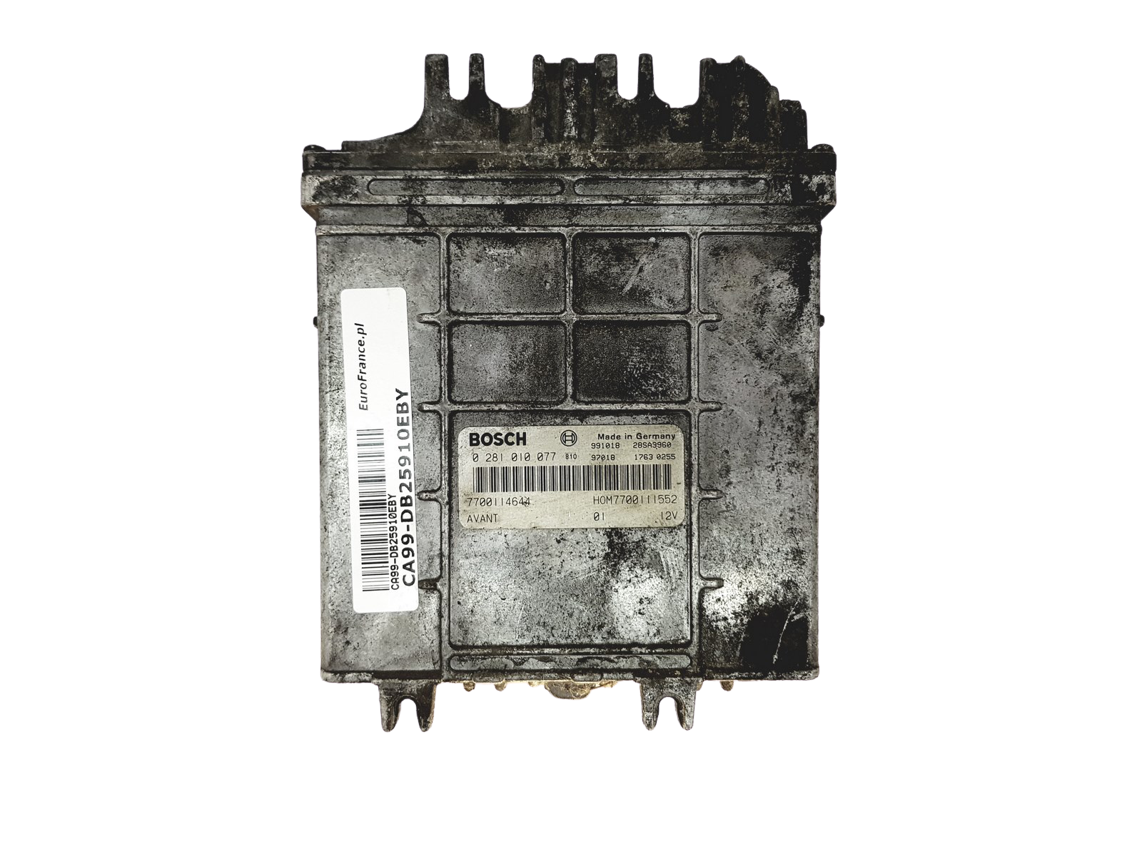 Steuergerät 0281010077 7700114644 7700111552 Renault Bosch 25910 main product photo