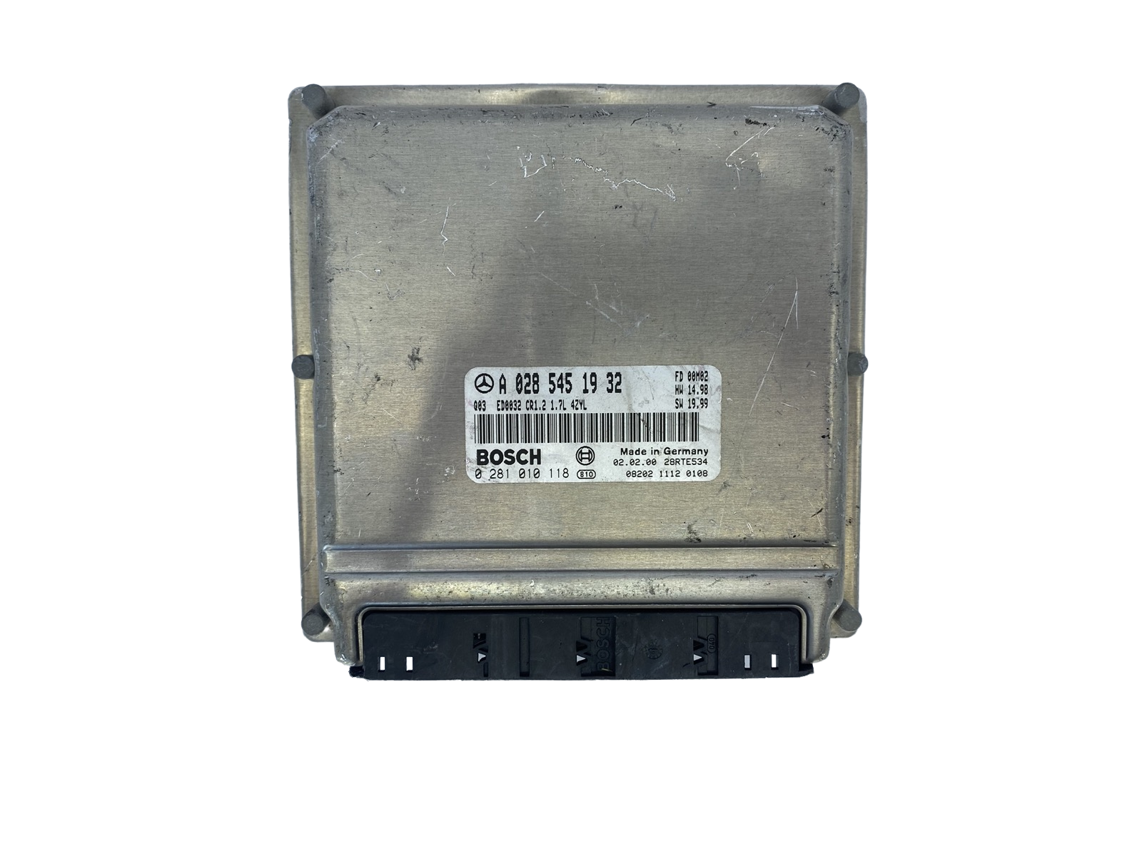 Steuergerät A0285451932 0281010118 Mercedes Bosch 51146 main product photo
