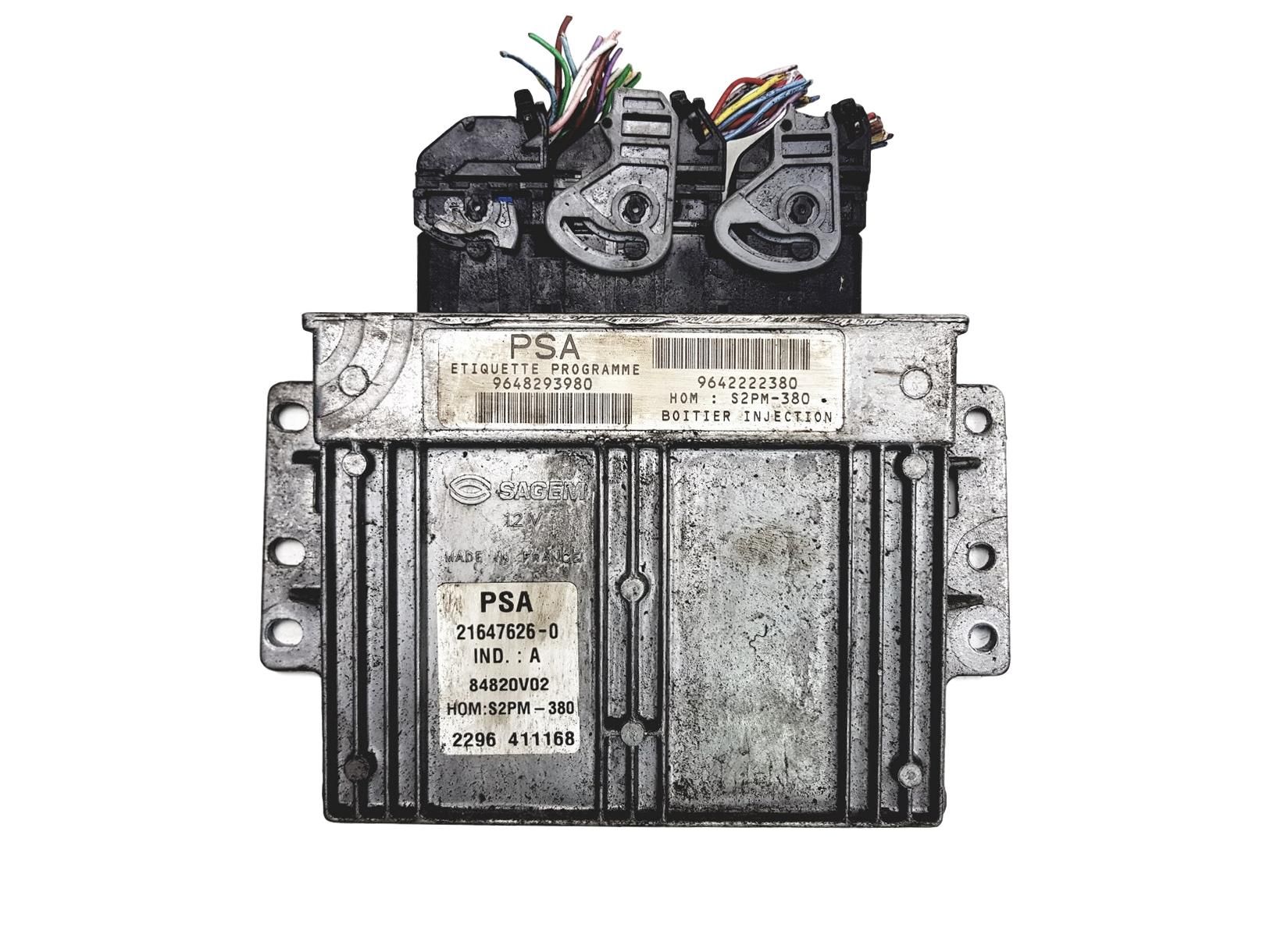 Steuergerät 9648293980 9642222380 21647626-0 PSA Sagem 2913 main product photo