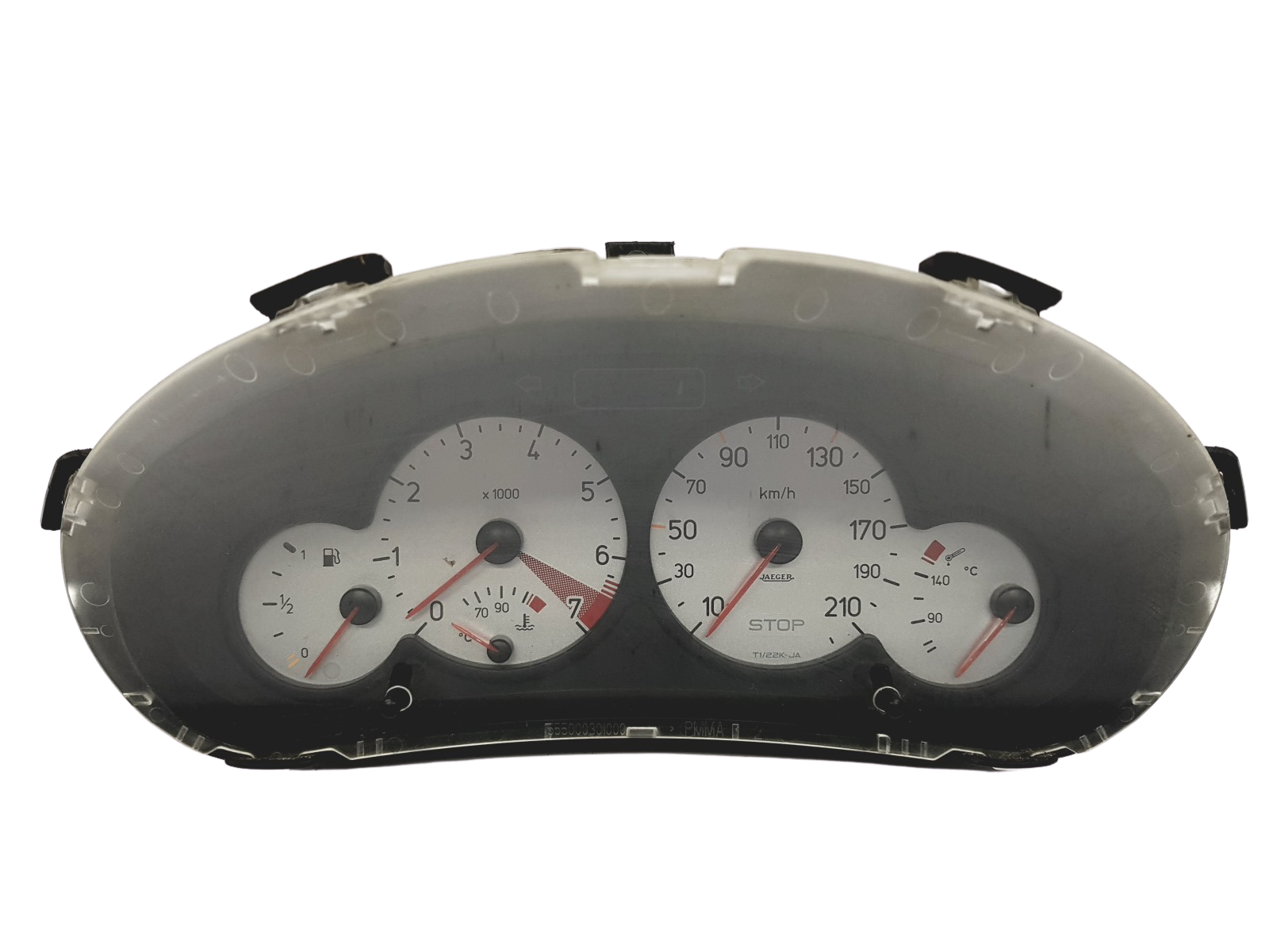 Tacho Kombiinstrument Peugeot 206 9645847380 29743 main product photo