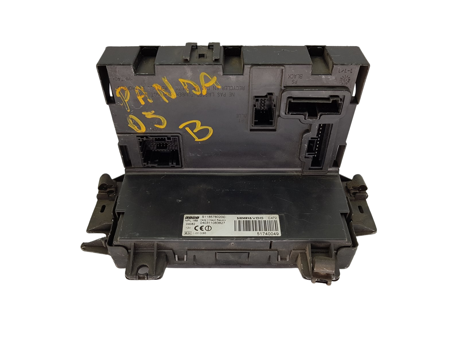 Steuergerät Fiat S118578020C 51740049 Siemens VDO 18346 main product photo