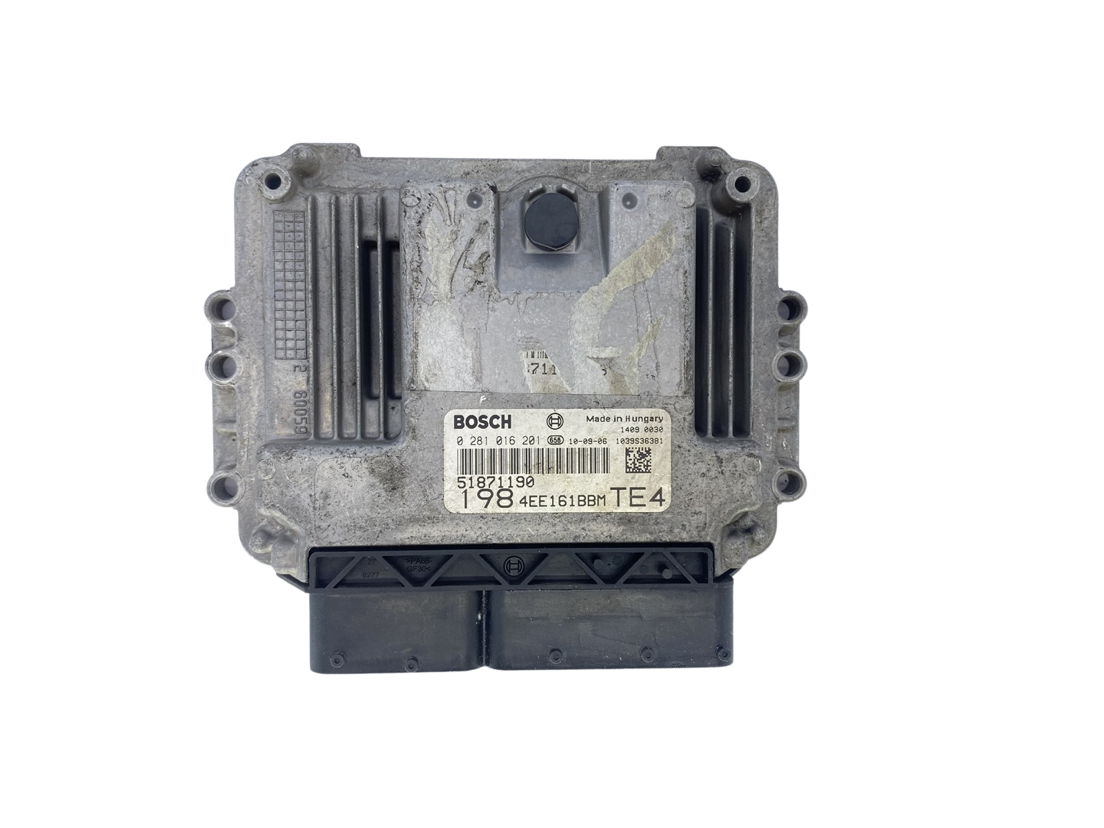 Steuergerät 51871190 0281016201 4EE161BBM Fiat Bosch main product photo