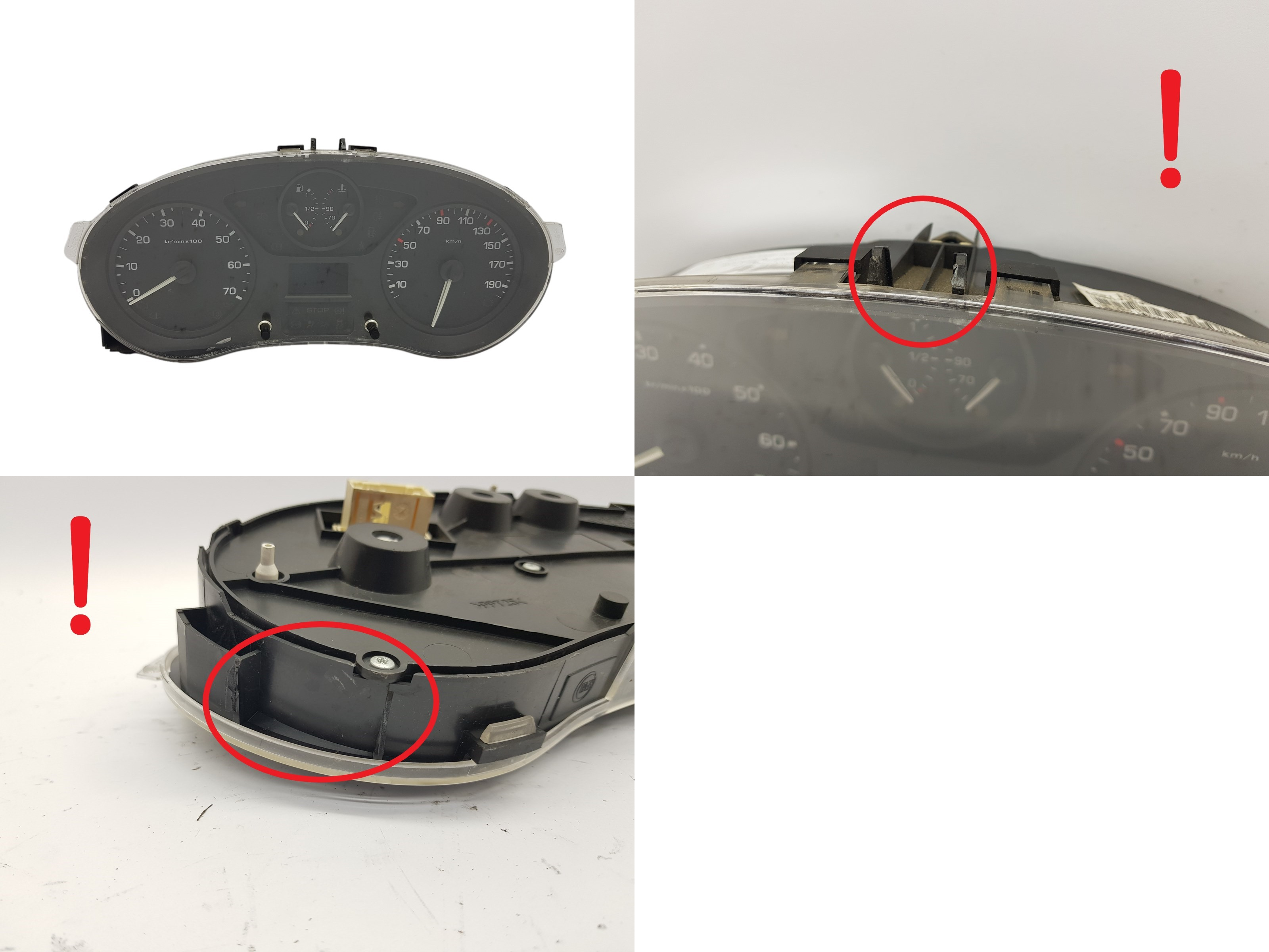 Tacho Kombiinstrument Expert Scudo Jumpy 1401107680 PSA Fiat 1178 main product photo