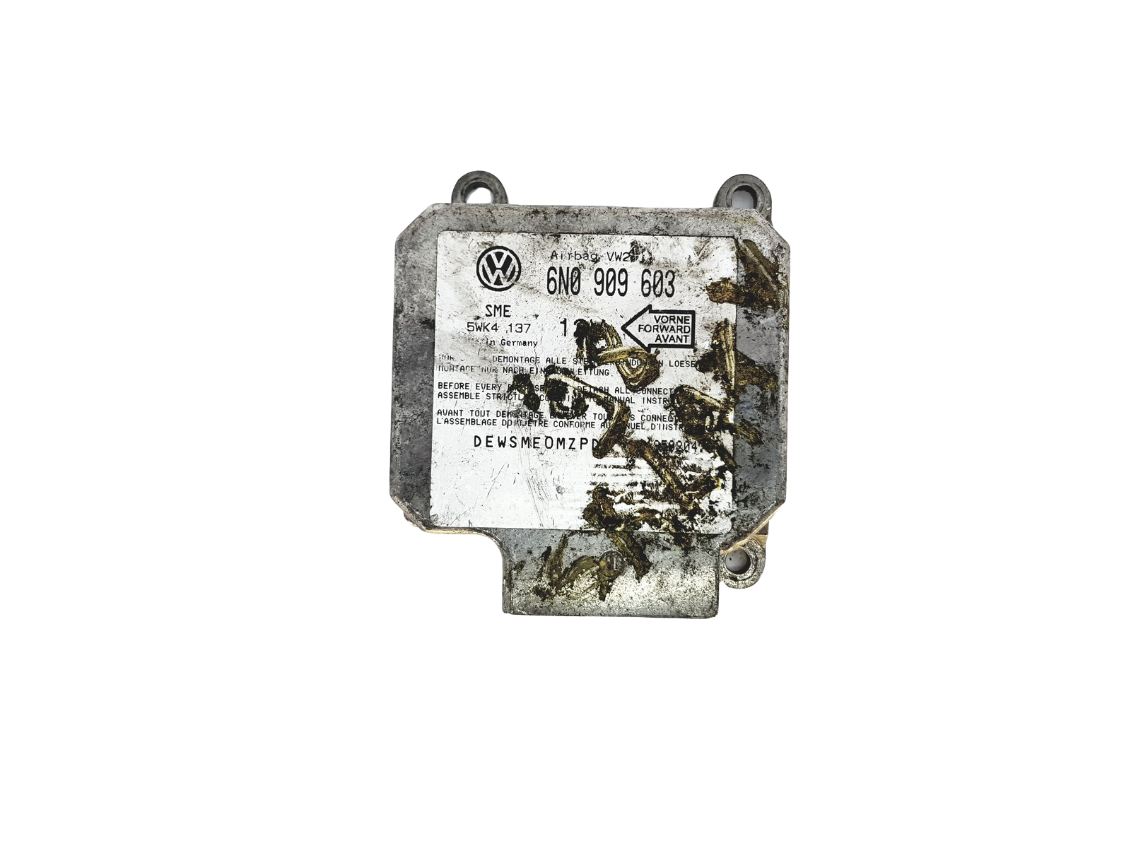 Steuergerät Moduł 6N0909603 5WK4137 VW Siemens 22984 main product photo