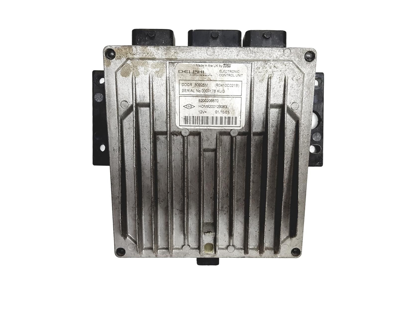 Steuergerät 8200206670 8200129063 R0410C021B Renault Delphi 12172 main product photo