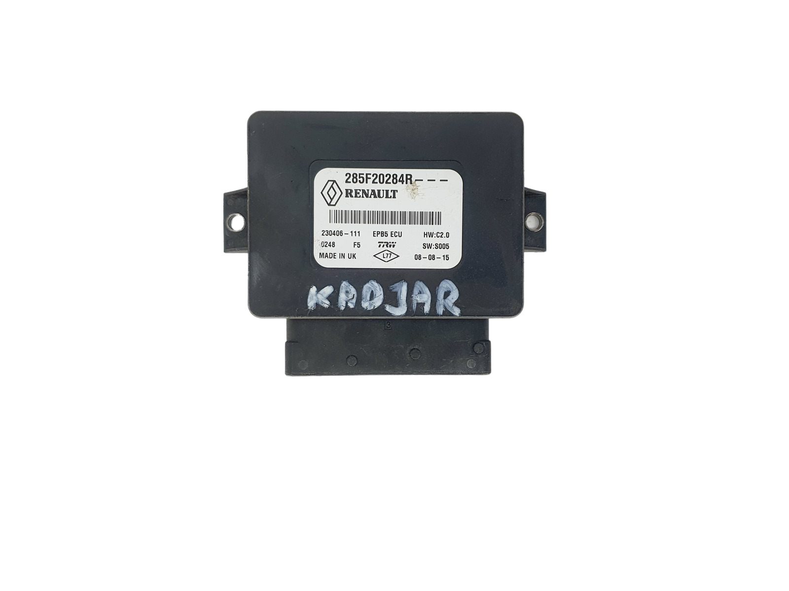 Steuergerät Moduł 285F20284R 230406-111 Renault TRW 44394 main product photo