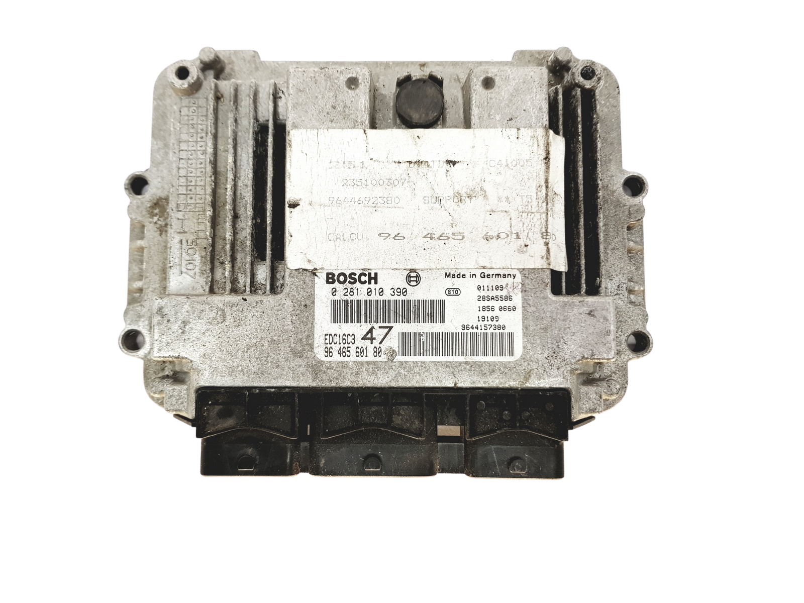 Steuergerät 0281010390 9646560180 9644157380 PSA Bosch 28048 main product photo