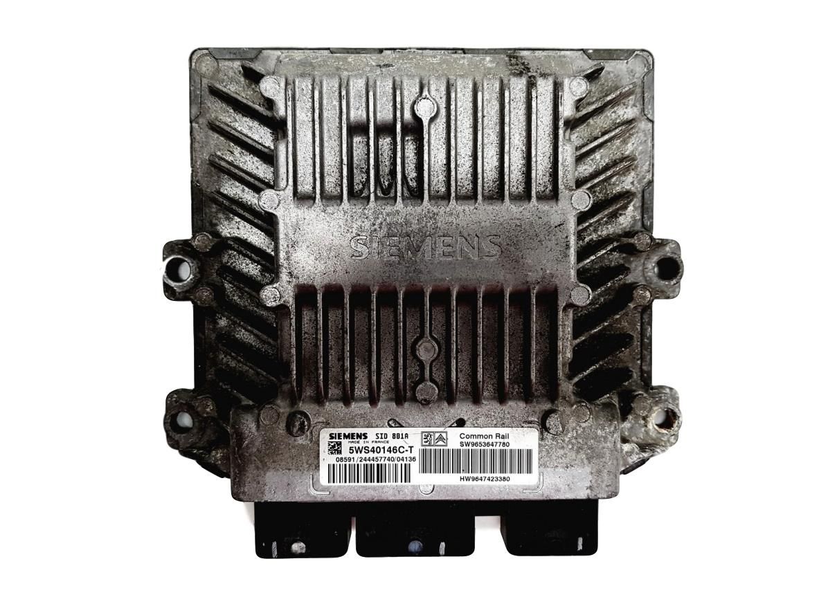 Steuergerät 5WS40146C-T 9653647780 9647423380 PSA Siemens main product photo