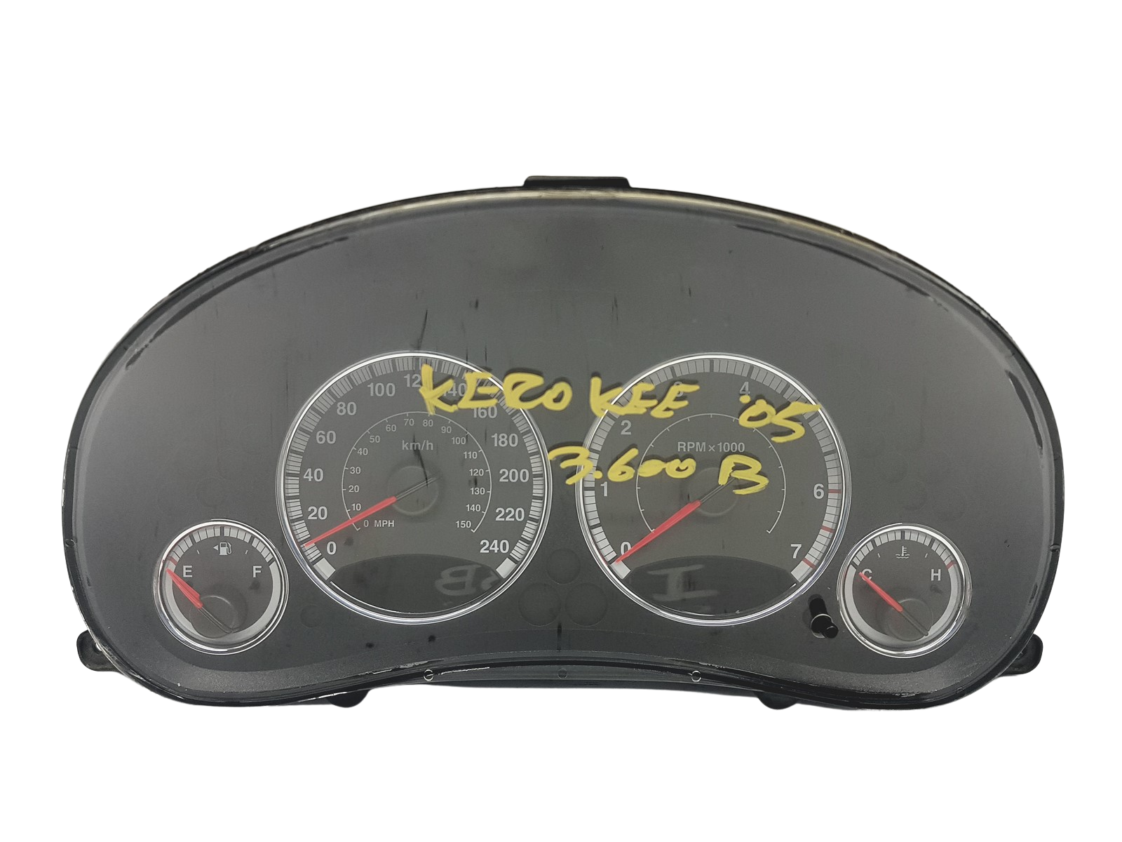 Tacho Kombiinstrument Jeep Cherokee P56044872AD A2C53163181 main product photo