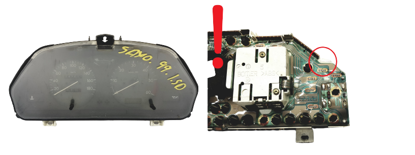 Tacho Kombiinstrument Citroen Saxo 9627933580 09028029908 54509 main product photo