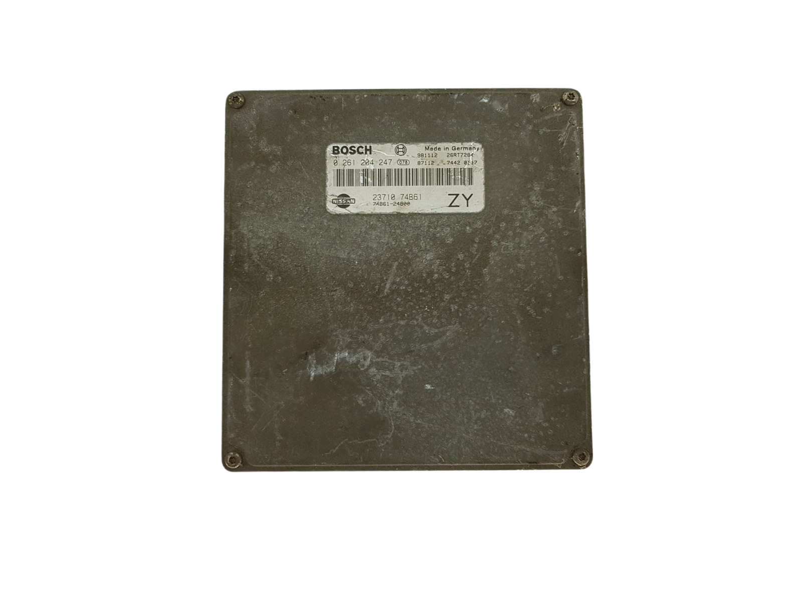 Steuergerät 23710 74B61 0261204247 74B61-24800 Nissan Bosch main product photo