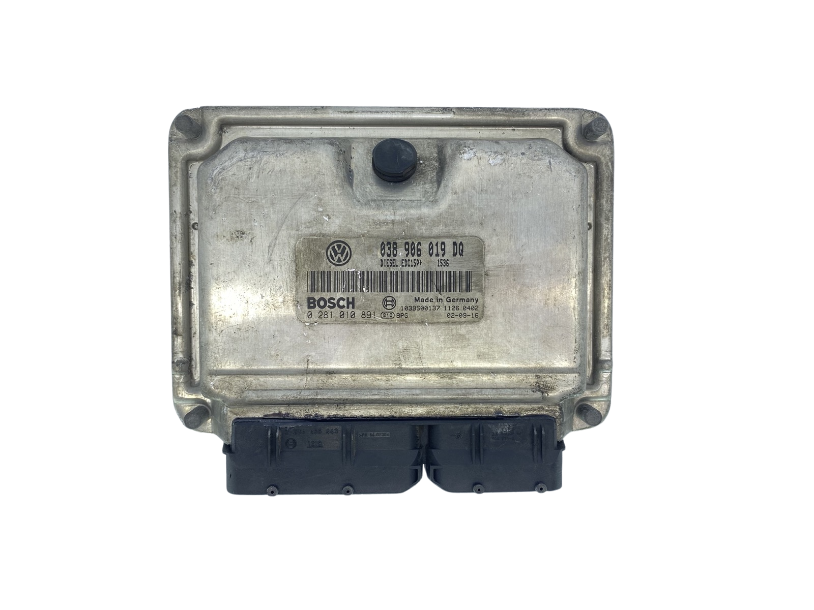 Steuergerät 038906019DQ 0281010891 VW Seat Bosch 63001 main product photo