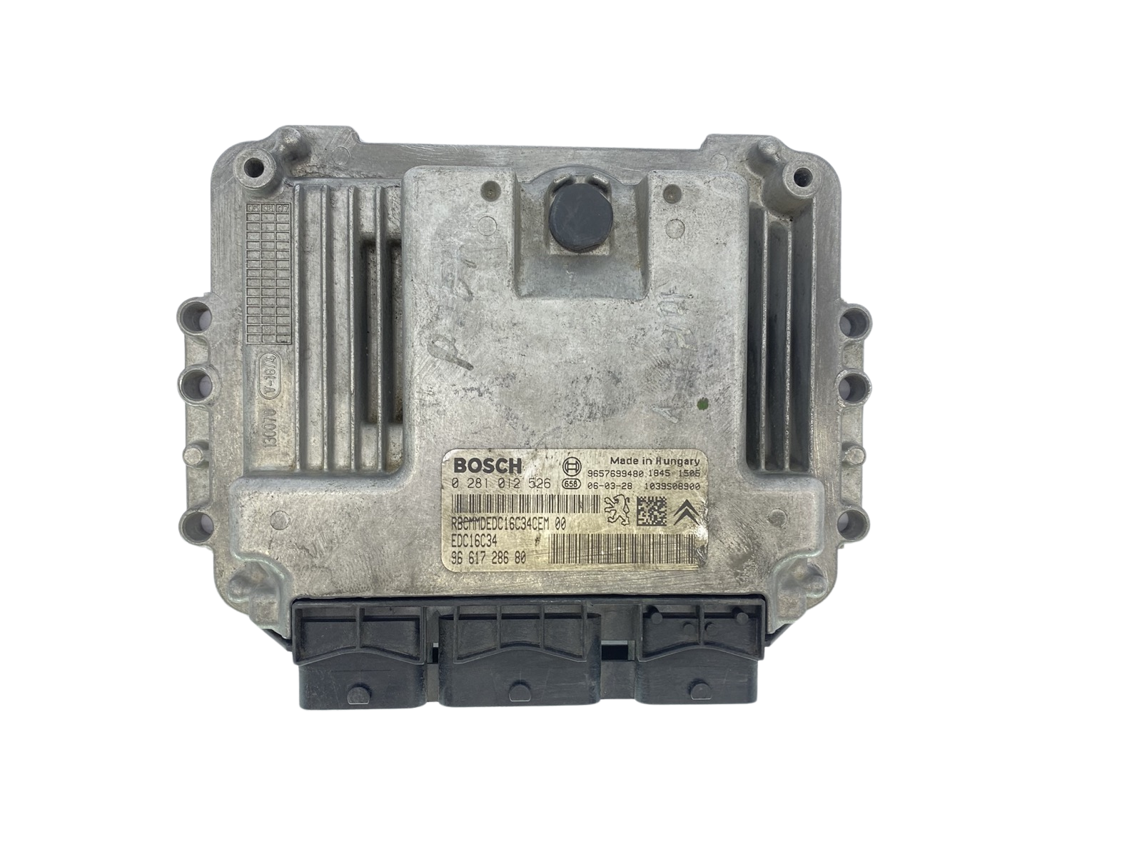 Steuergerät 9661728680 9657699480 0281012526 PSA Bosch 63354 main product photo