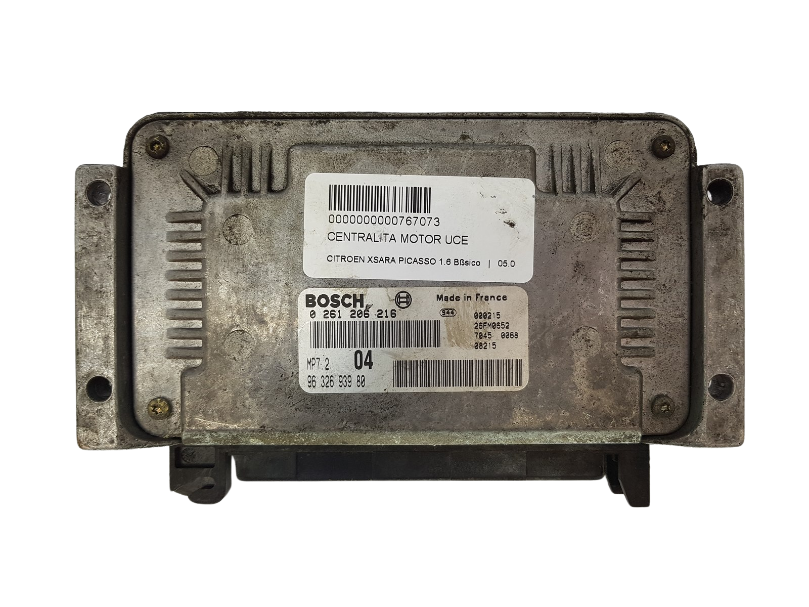 Steuergerät 0261206216 9632693980 PSA Bosch 2922 main product photo