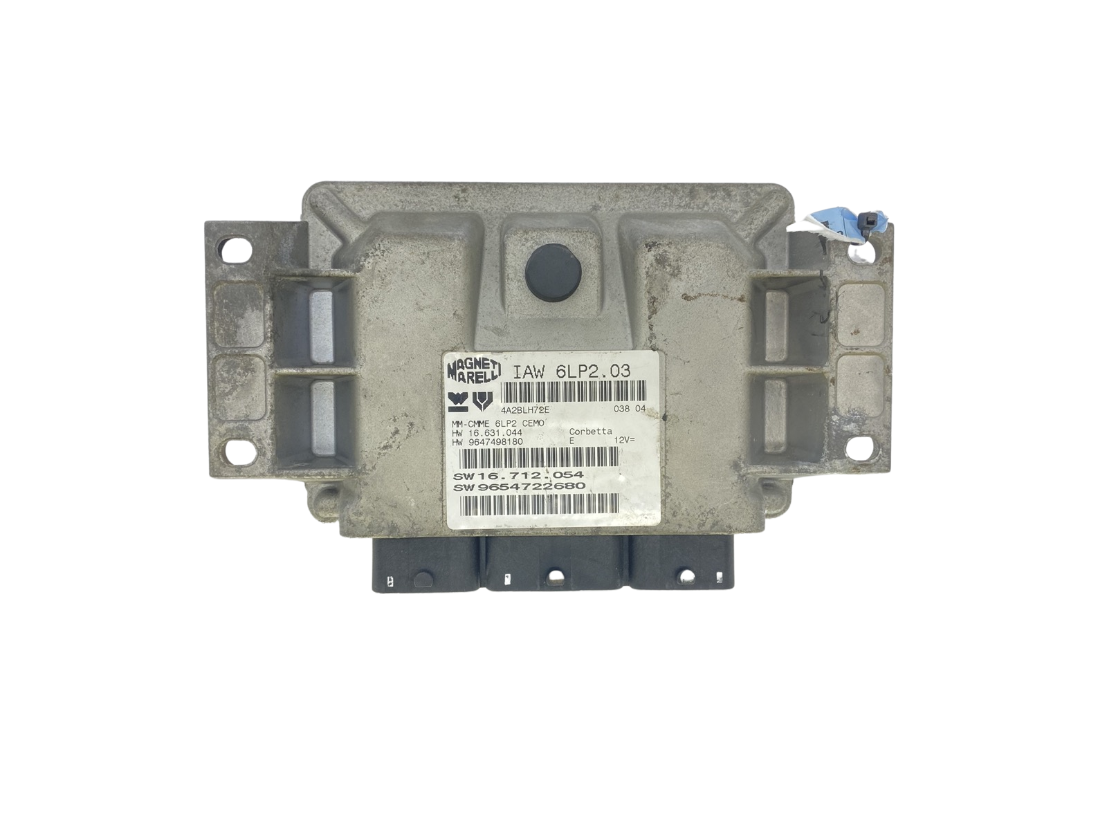 Steuergerät PSA 9654722680 IAW6LP2.03 16.712.054 Magneti Marelli 57118 main product photo