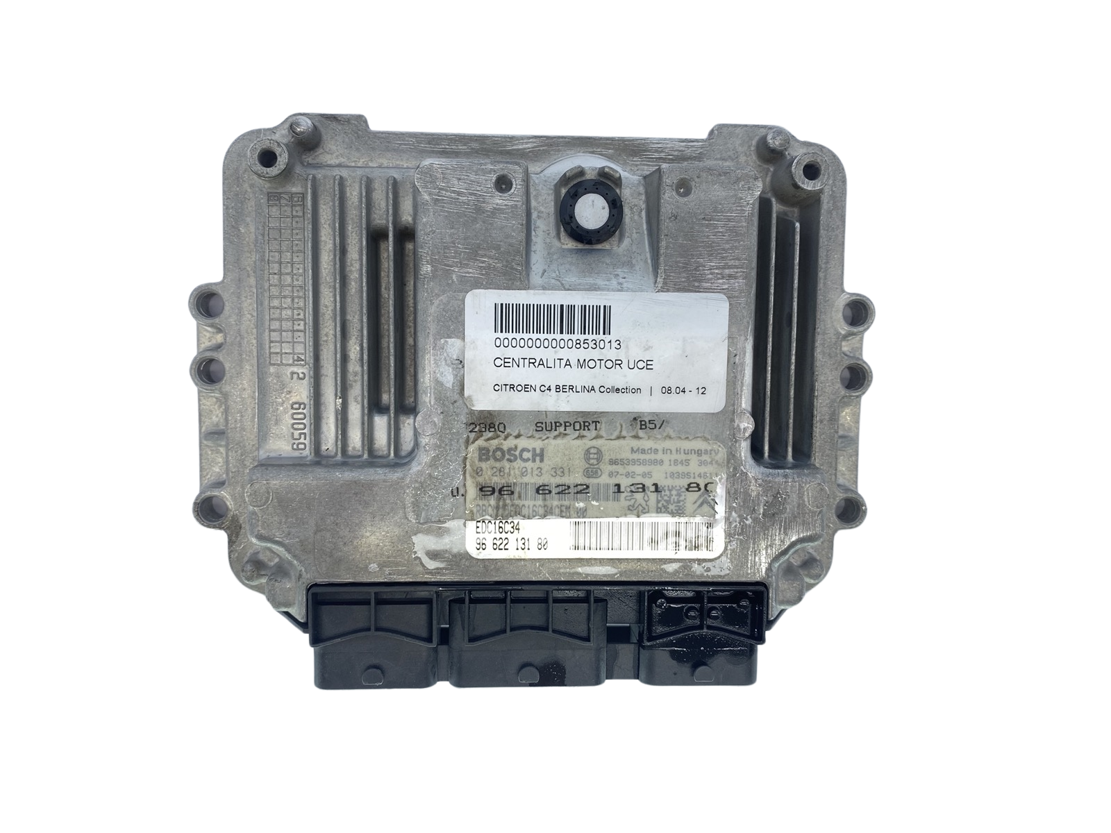 Steuergerät 9662213180 0281013331 9653958980 PSA Bosch 62708 main product photo