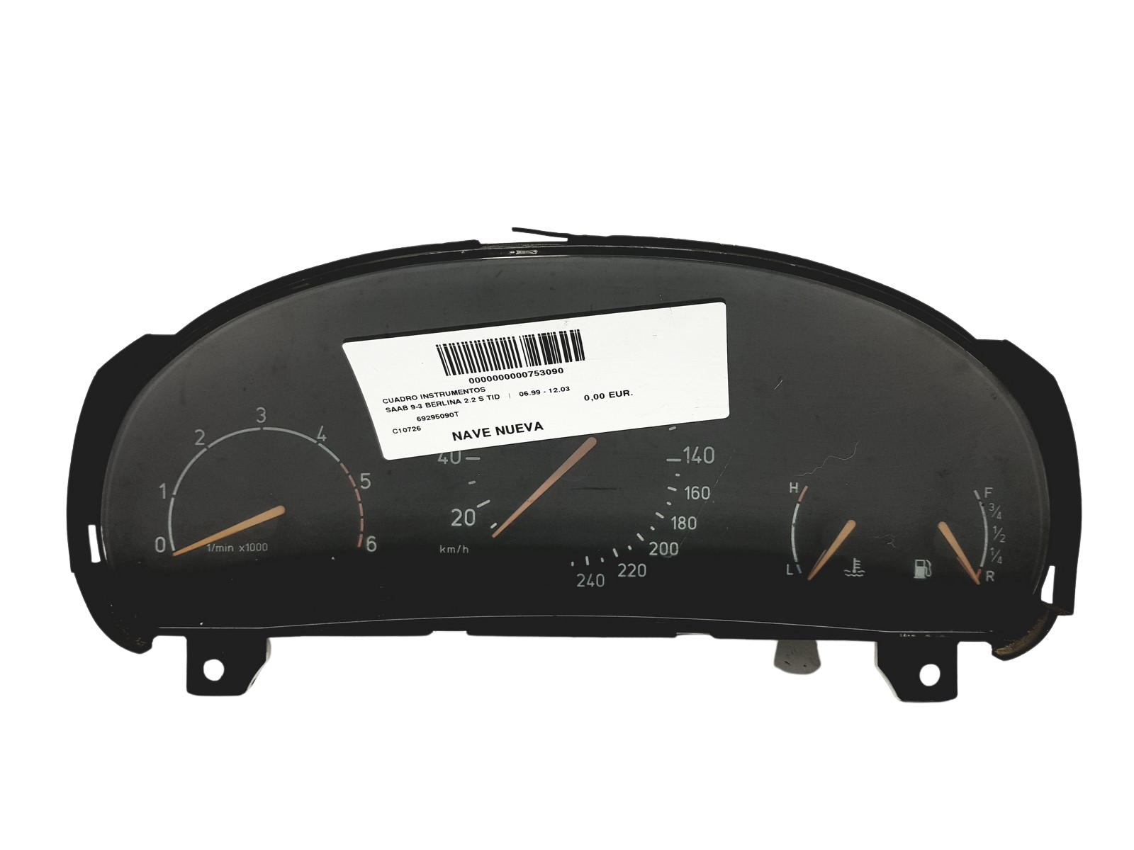 Tacho Kombiinstrument Saab 9-3 5042387KD 69295-090T 53739 main product photo