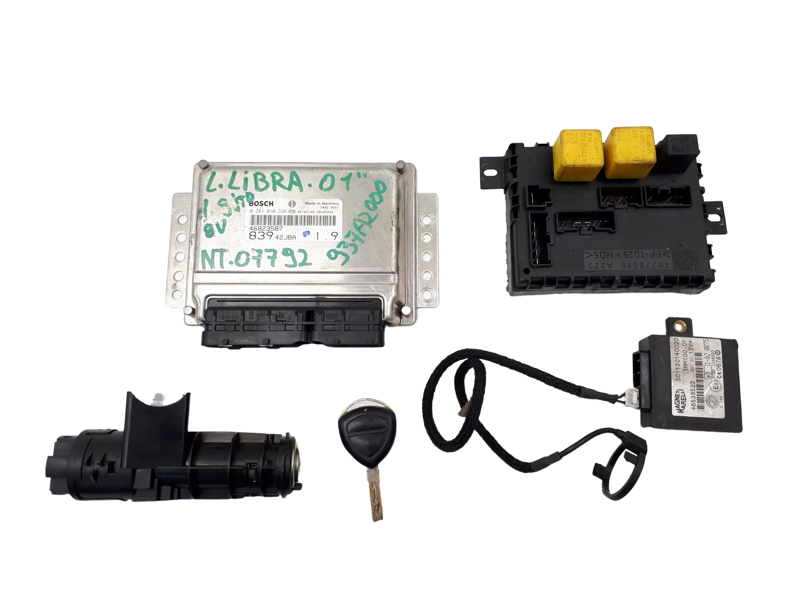 Startset Lancia Lybra 46823587 46776086 46538523 1.9 JTD main product photo