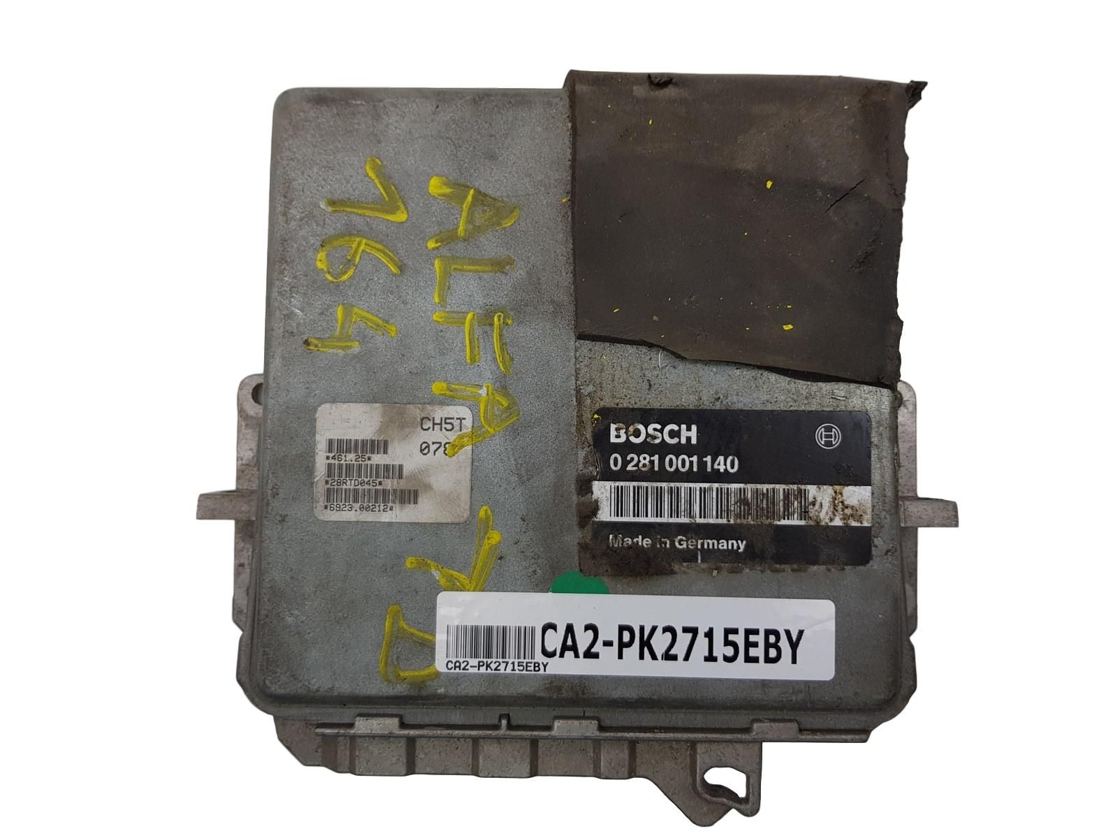 Motorsteuerung 0281001140 Alfa Romeo Bosch main product photo