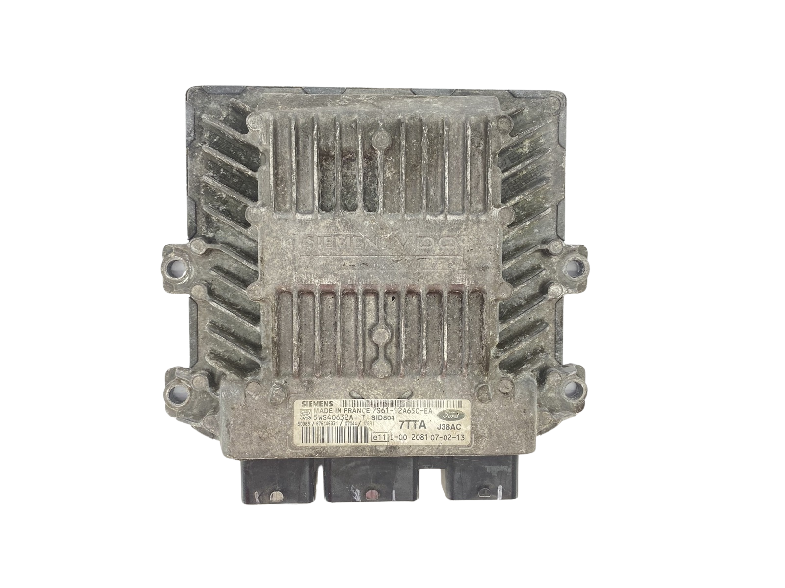 Steuergerät 7S61-12A650-EA 5WS40632A-T SID804 7TTA Ford Siemens 60914 main product photo