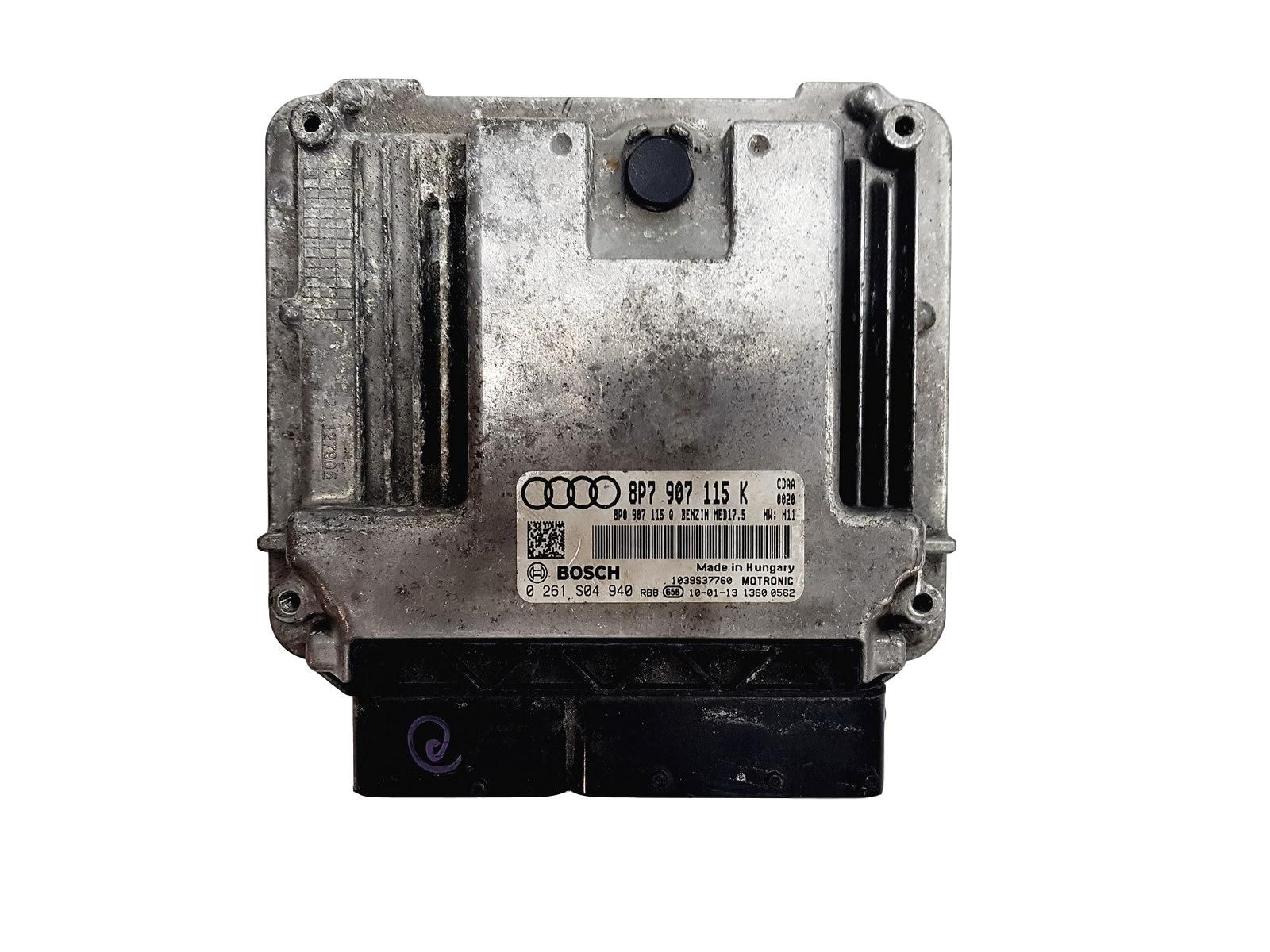 Steuergerät 0261S04940 8P7907115K Audi Bosch main product photo