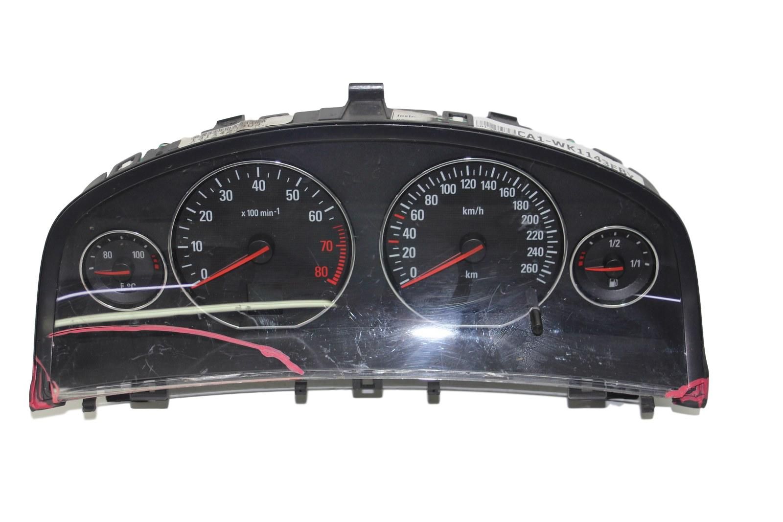 Tacho Kombiinstrument Opel Signum 13144233UJ 110.080.234/026 110080234026 1143 main product photo