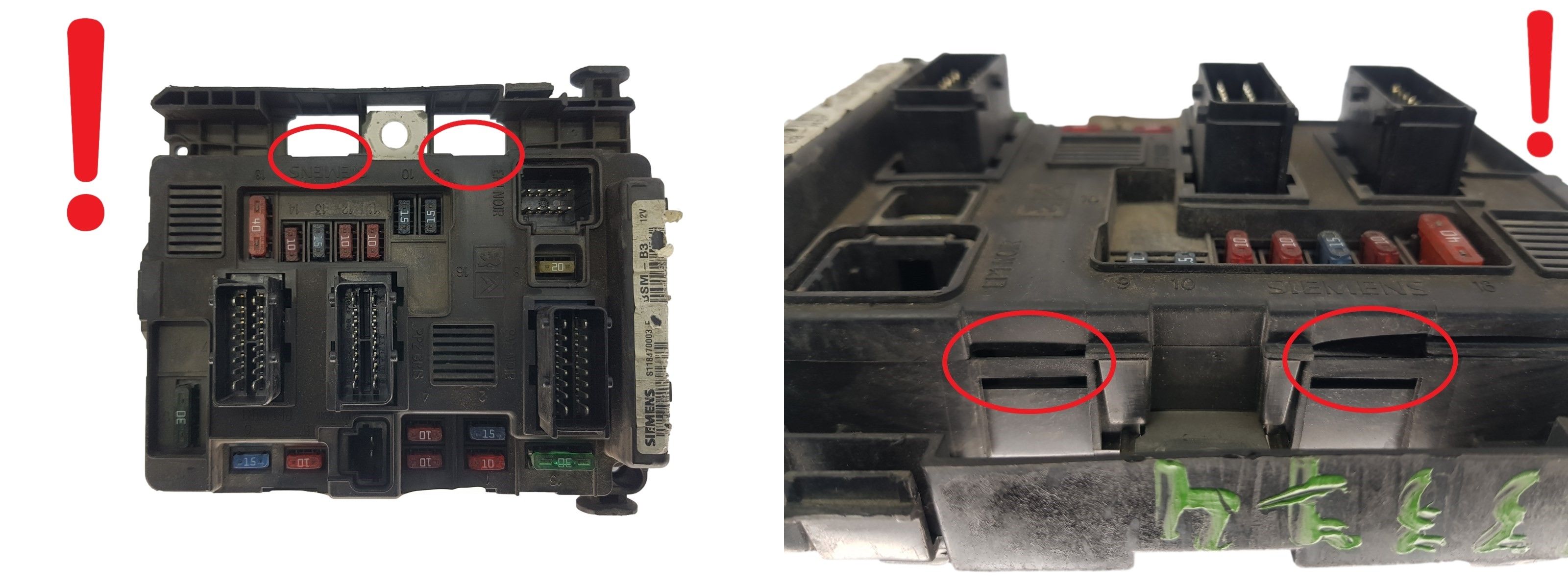 Steuergerät BSM-B3 9643498880 S118470003F PSA Siemens 1949 main product photo