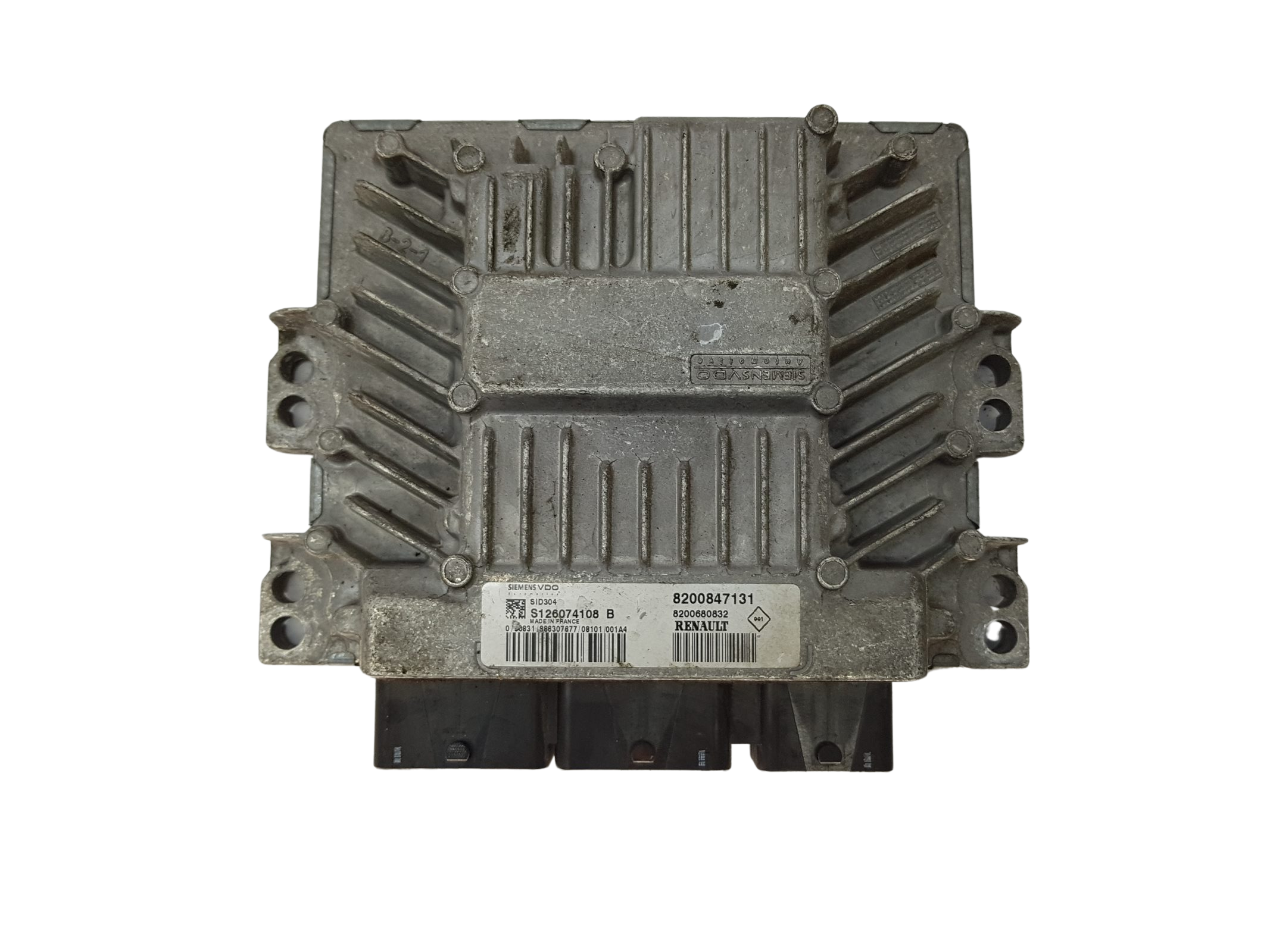 Steuergerät S126074108B 8200847131 8200680832 Renault Siemens 15706 main product photo