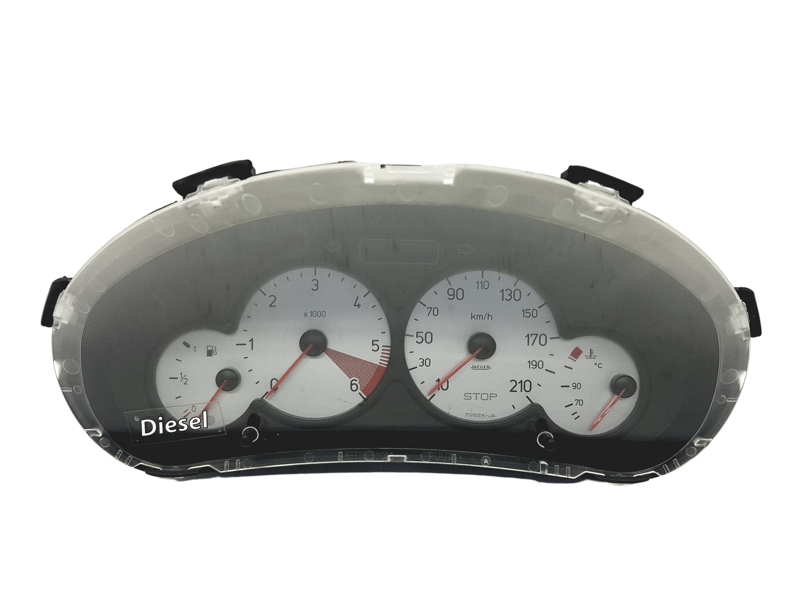 Tacho Kombiinstrument Peugeot 206 9659729080 000502202 57039 main product photo